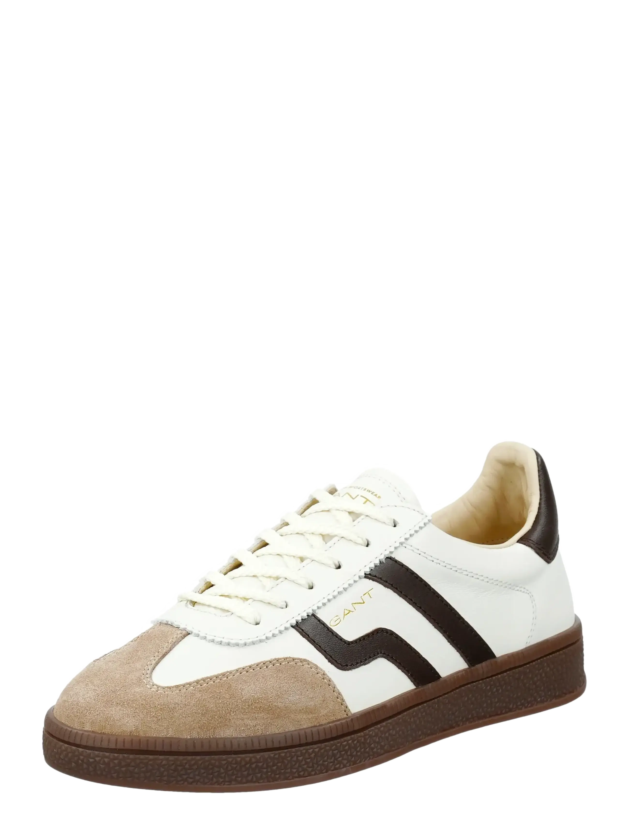GANT Cuzima Sneaker - Gant Footwear - OFF WHITE/BROWN / beige