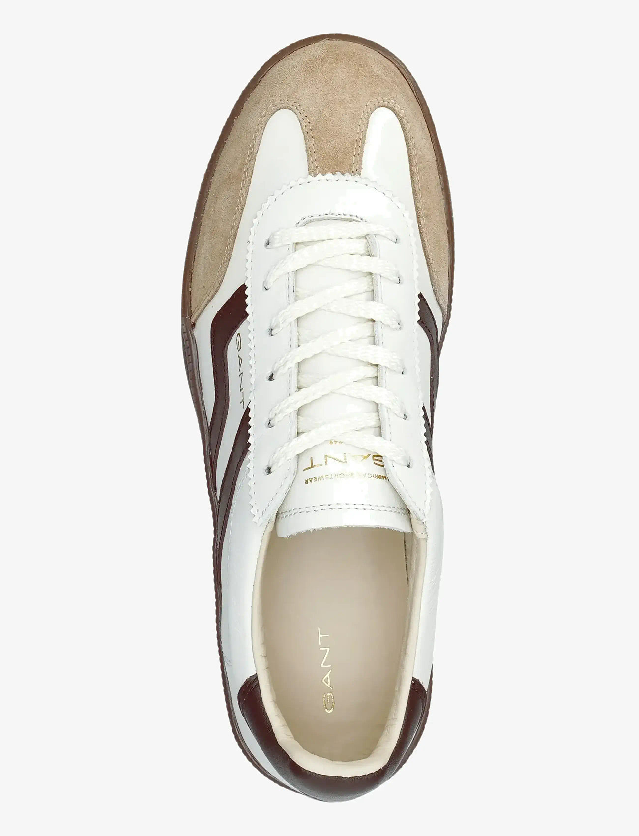 GANT - Cuzima Sneaker - niedrige sneakers - off white/brown - 1