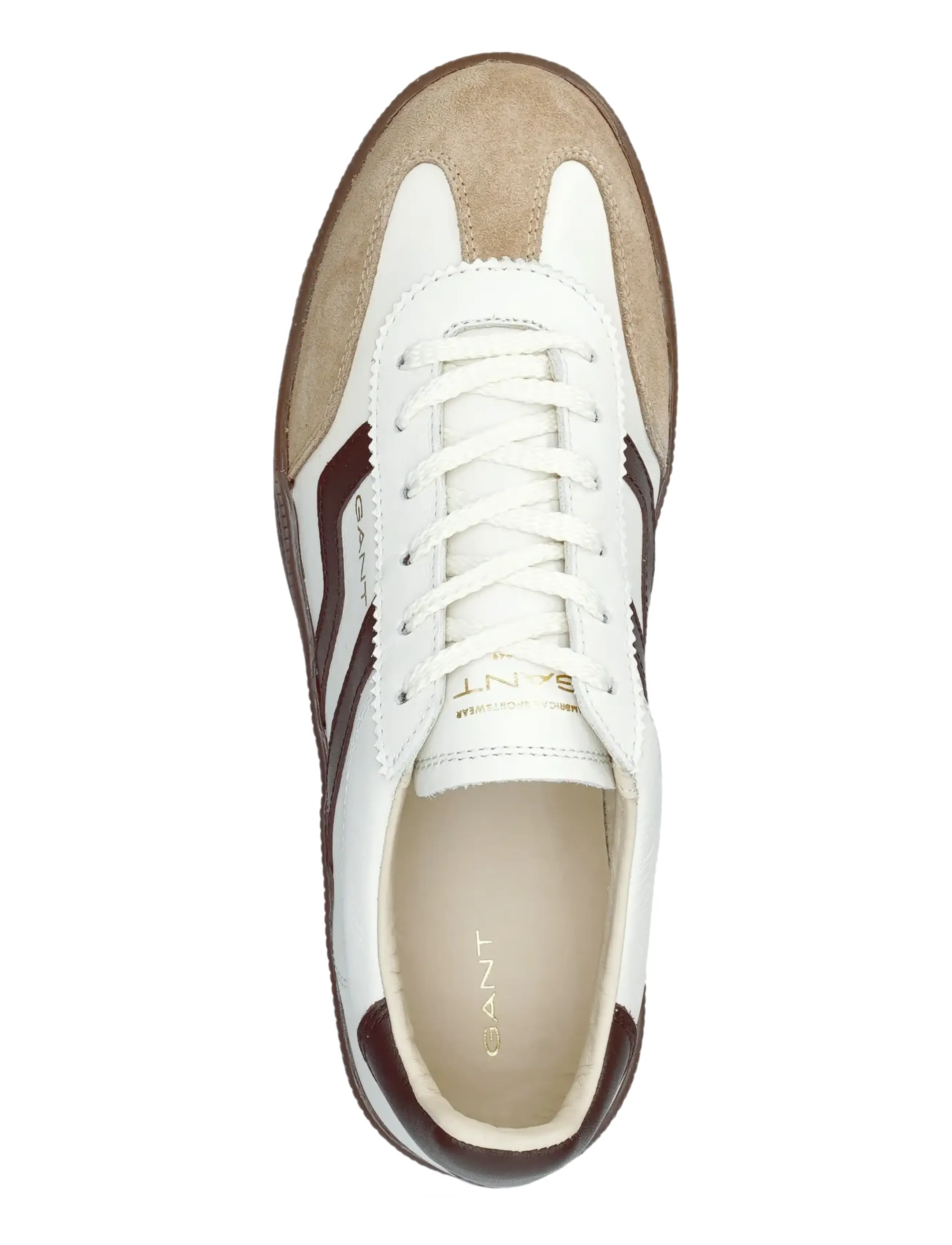Gant - Cuzima Sneaker - lave sneakers - off white/brown - 1