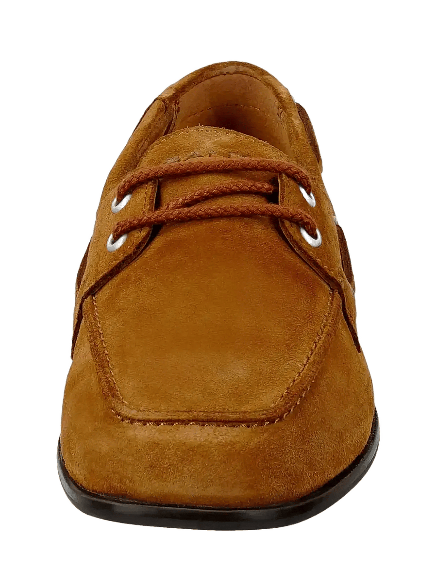 Gant - Gimble Low Lace Shoe - sejlersko - cognac - 3