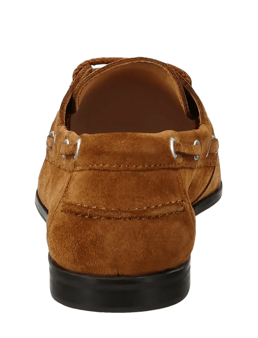 Gant - Gimble Low Lace Shoe - sejlersko - cognac - 4