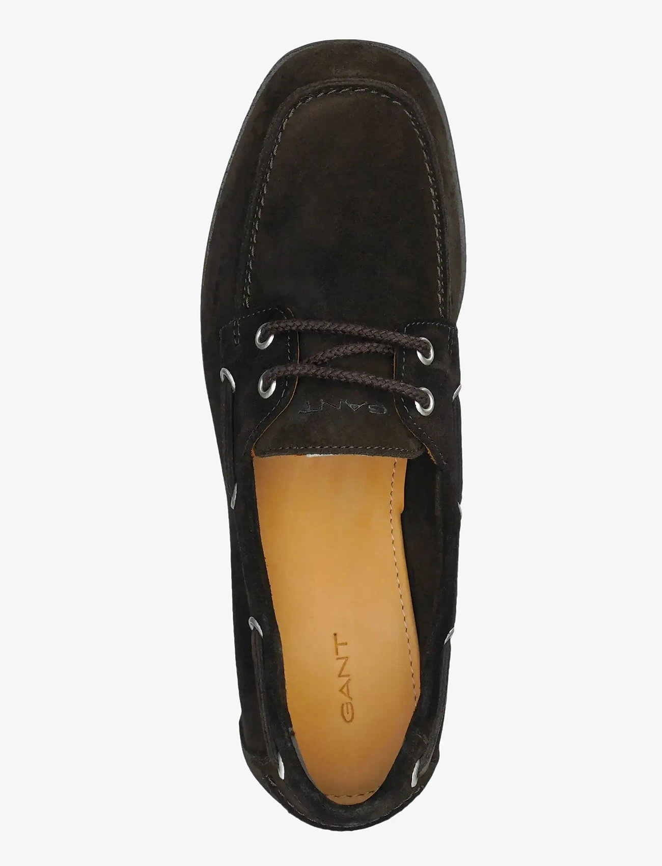 Gant - Gimble Low Lace Shoe - buty na łódź - dark brown - 1