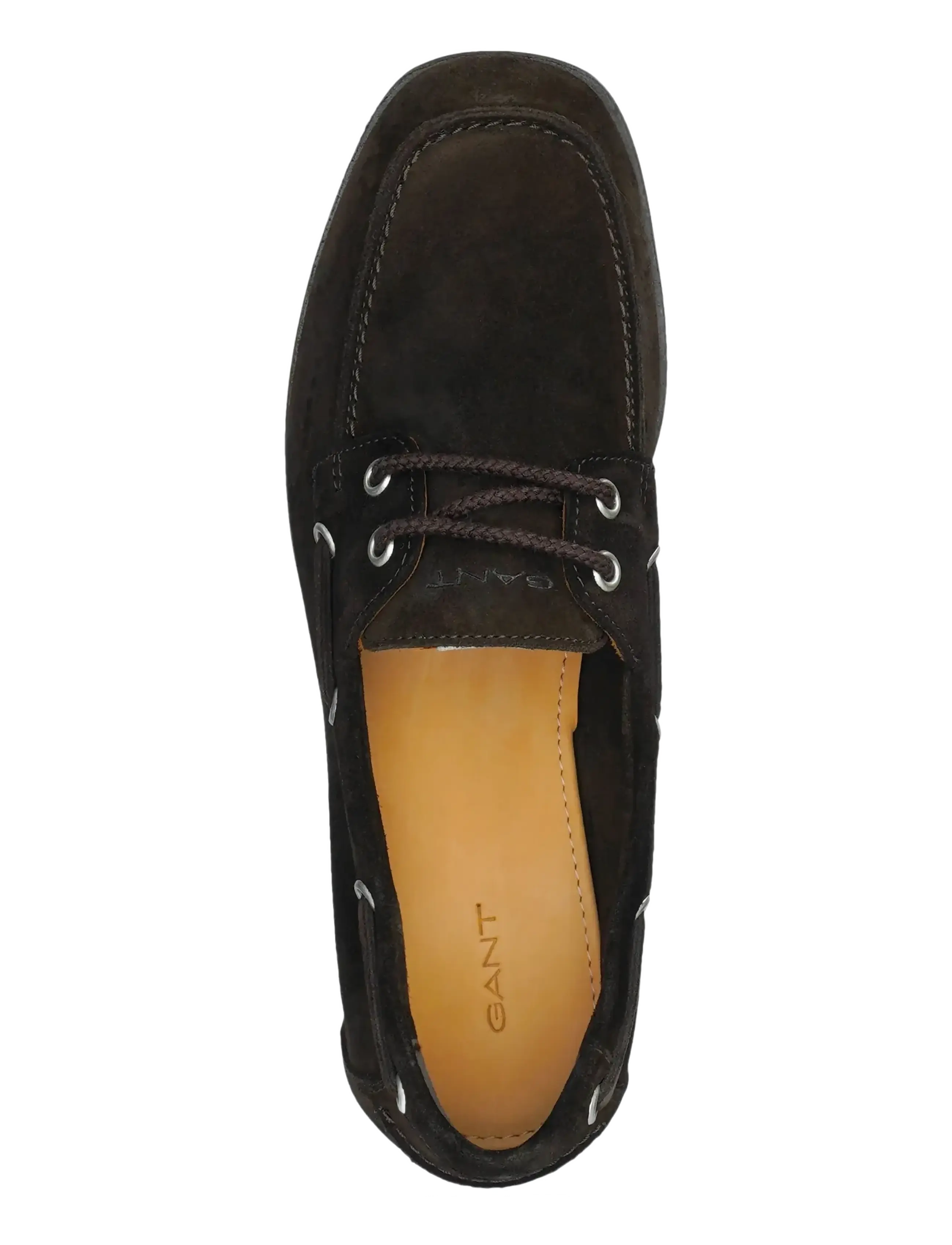 Gant - Gimble Low Lace Shoe - seglarskor - dark brown - 1