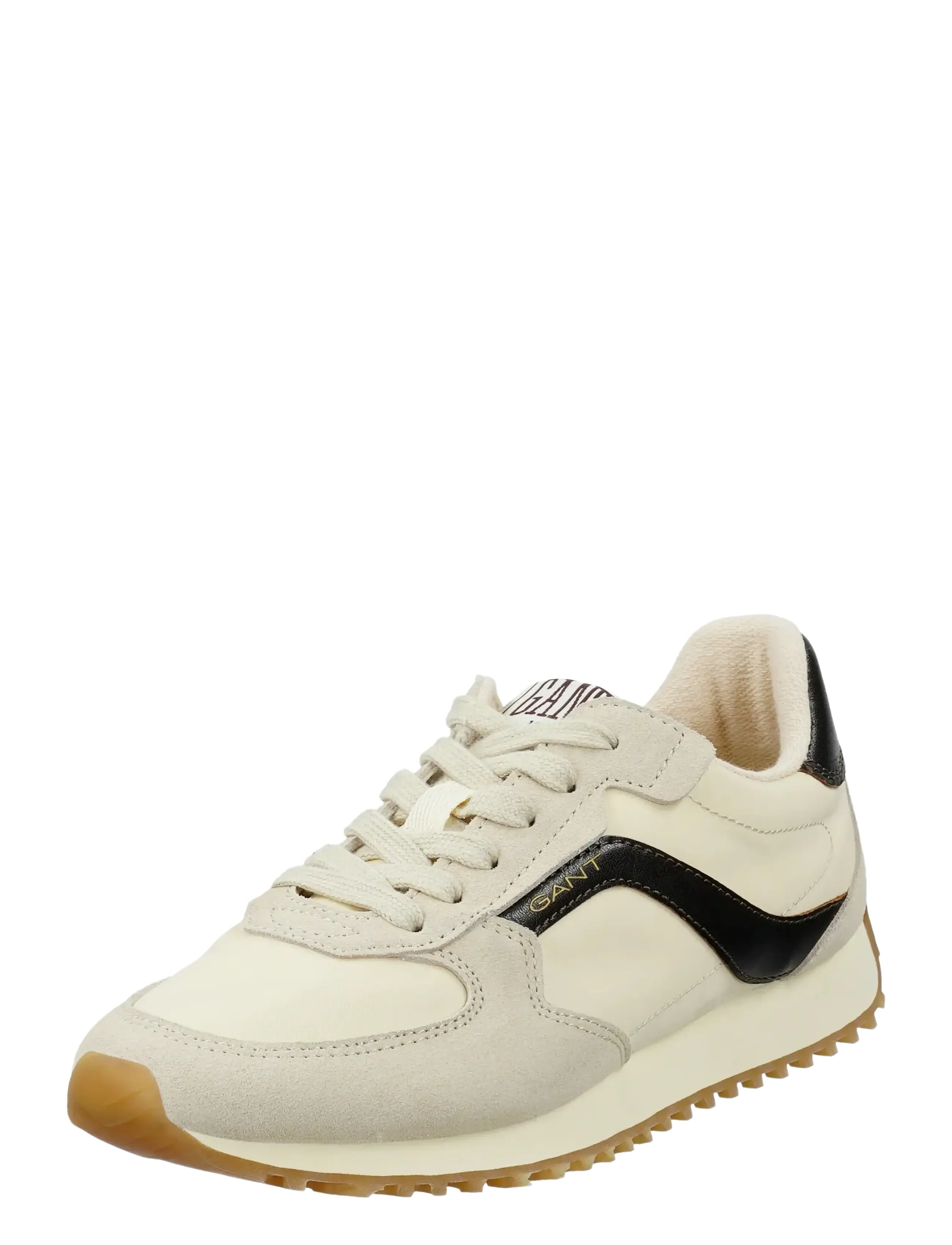 GANT Beja Low Lace Shoe - Skor - BEIGE/DARK BROWN / cream