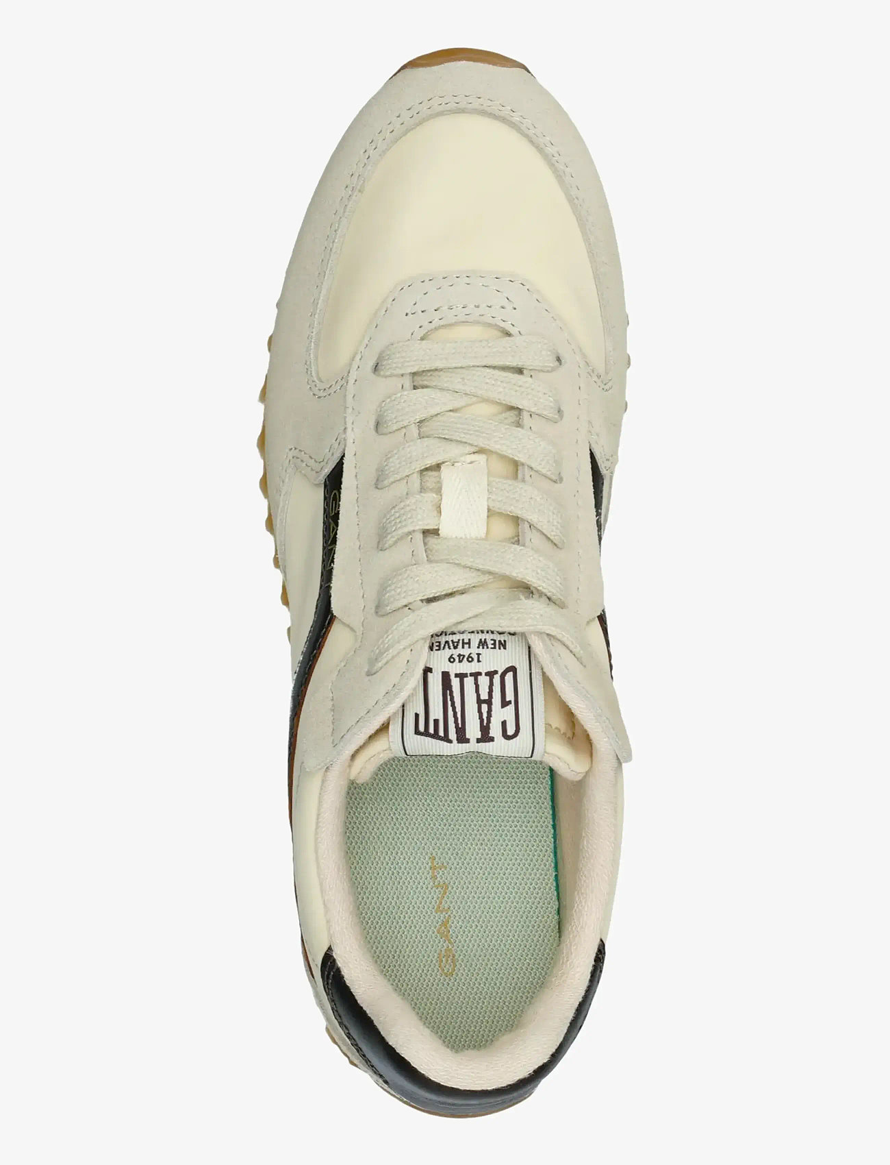 GANT - Beja Low Lace Shoe - sneakers med lavt skaft - beige/dark brown - 1