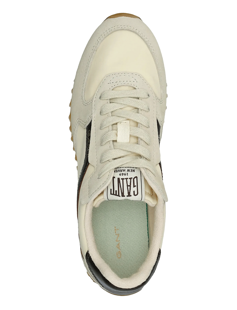 Gant - Beja Low Lace Shoe - niedrige sneaker - beige/dark brown - 1