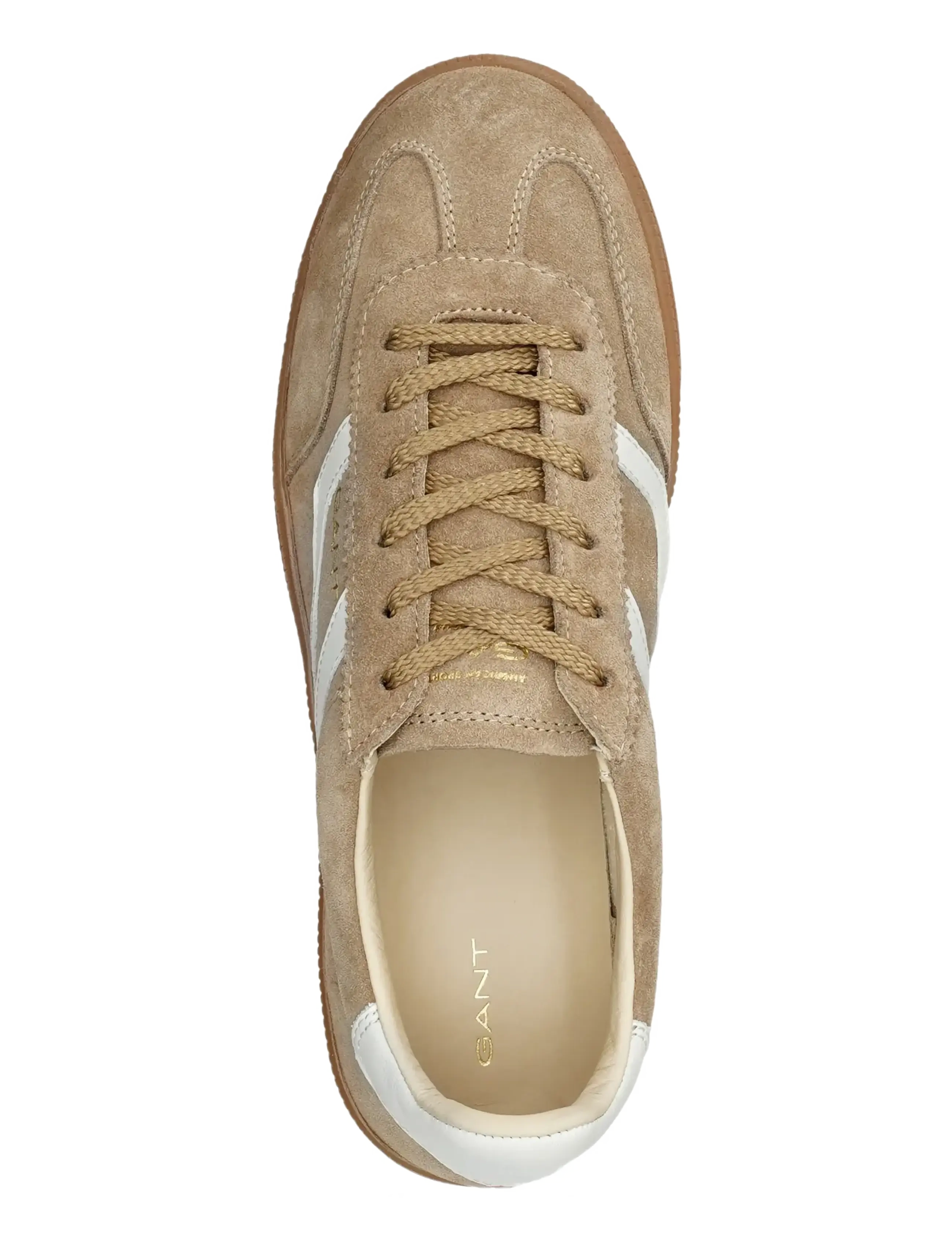 Gant - Cuzima Sneaker - låga sneakers - desert brown/ off white - 1