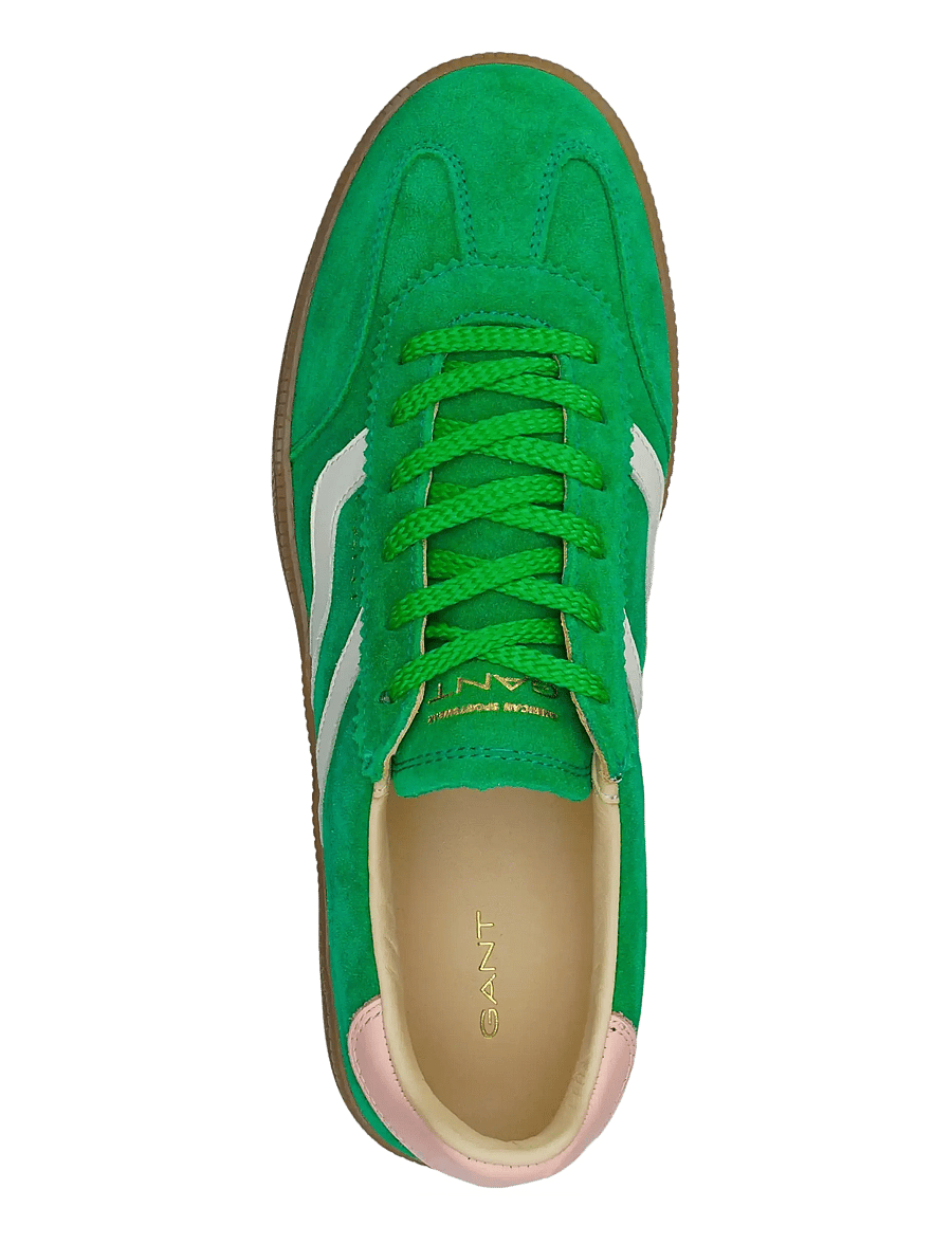 Gant - Cuzima Sneaker - låga sneakers - green/peach pink - 1