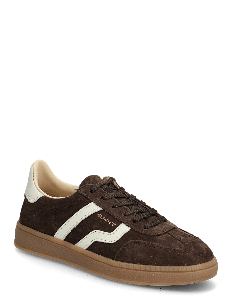 Gant - Cuzima Sneaker - lave sneakers - mole brown/off white - 0