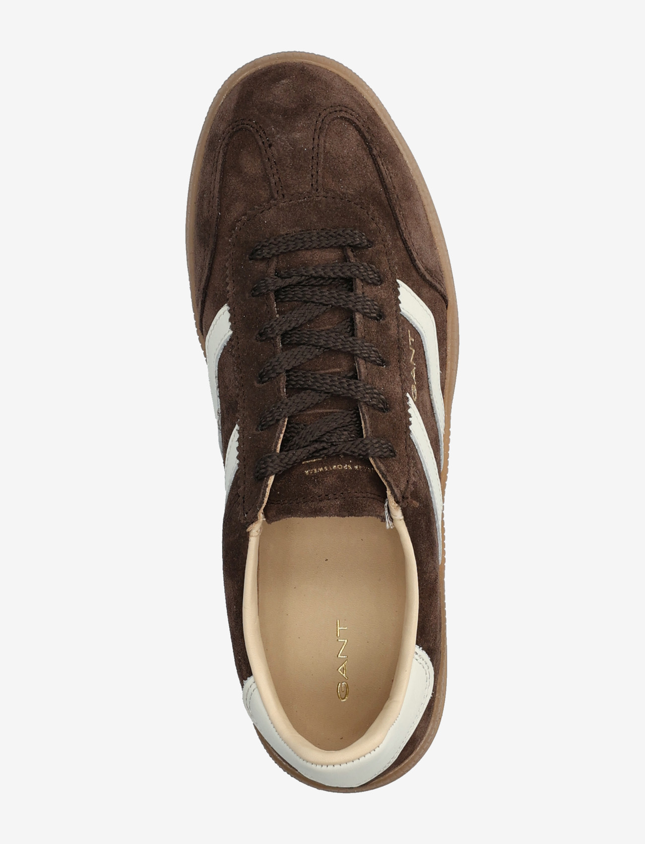 Gant - Cuzima Sneaker - lave sneakers - mole brown/off white - 3