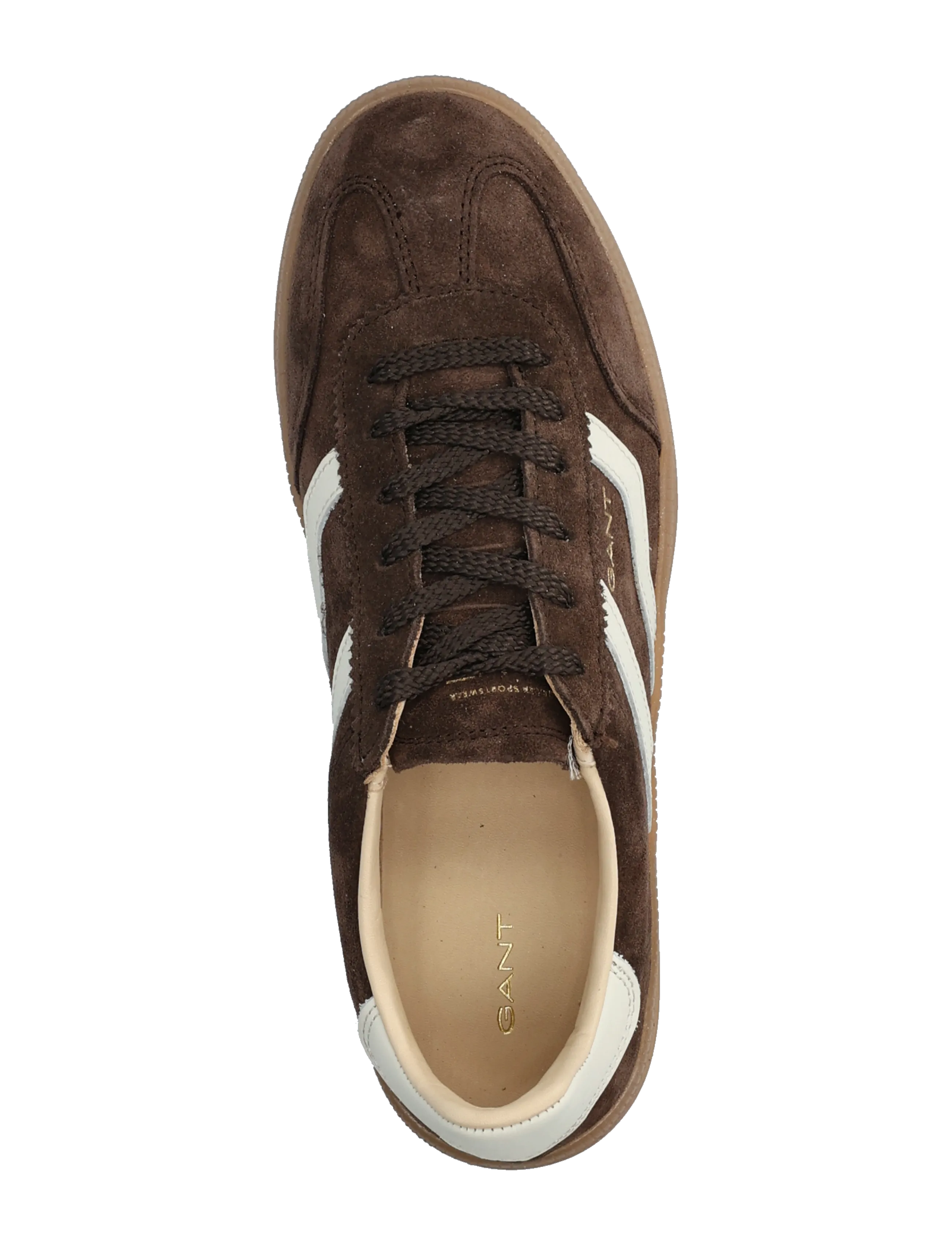 Gant - Cuzima Sneaker - niedrige sneakers - mole brown/off white - 3