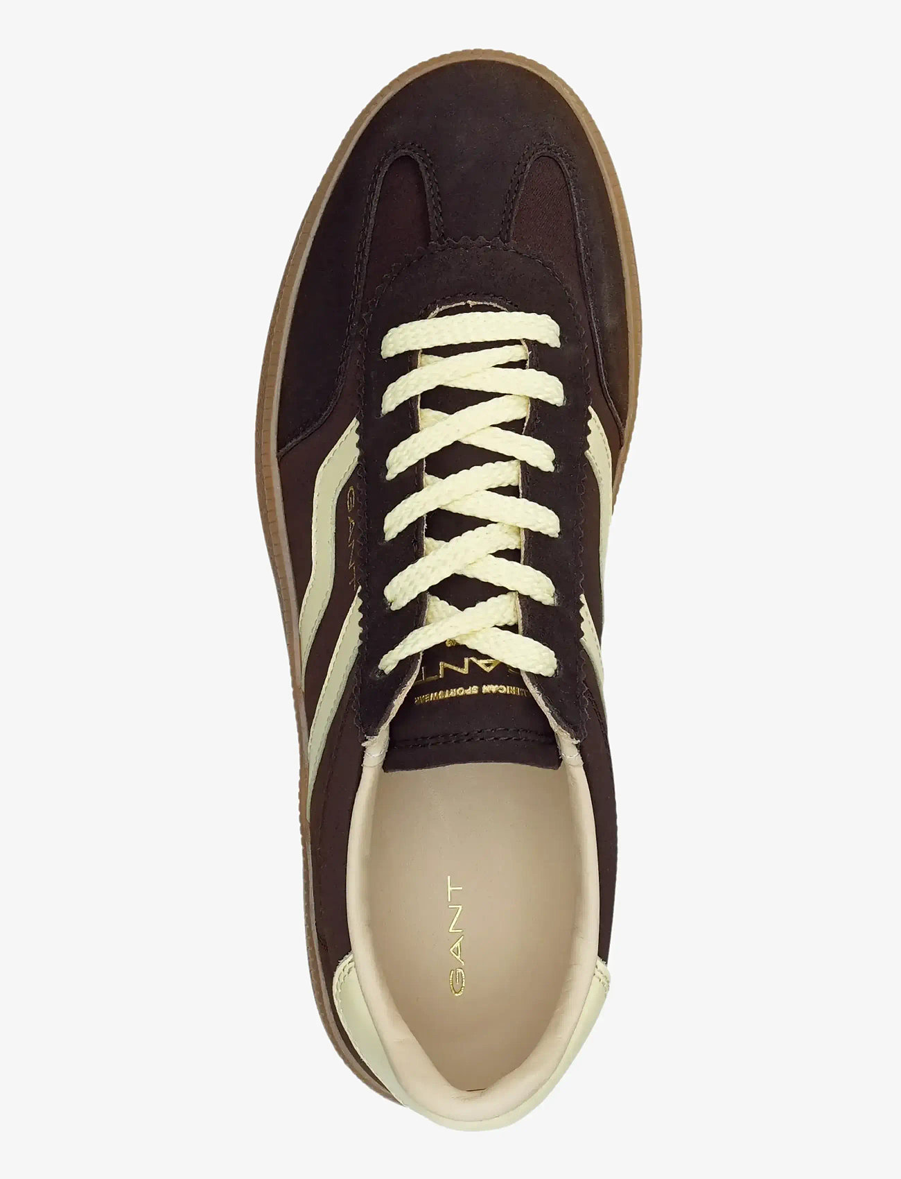 GANT - Cuzima Sneaker - låga sneakers - brown/vanilia - 1