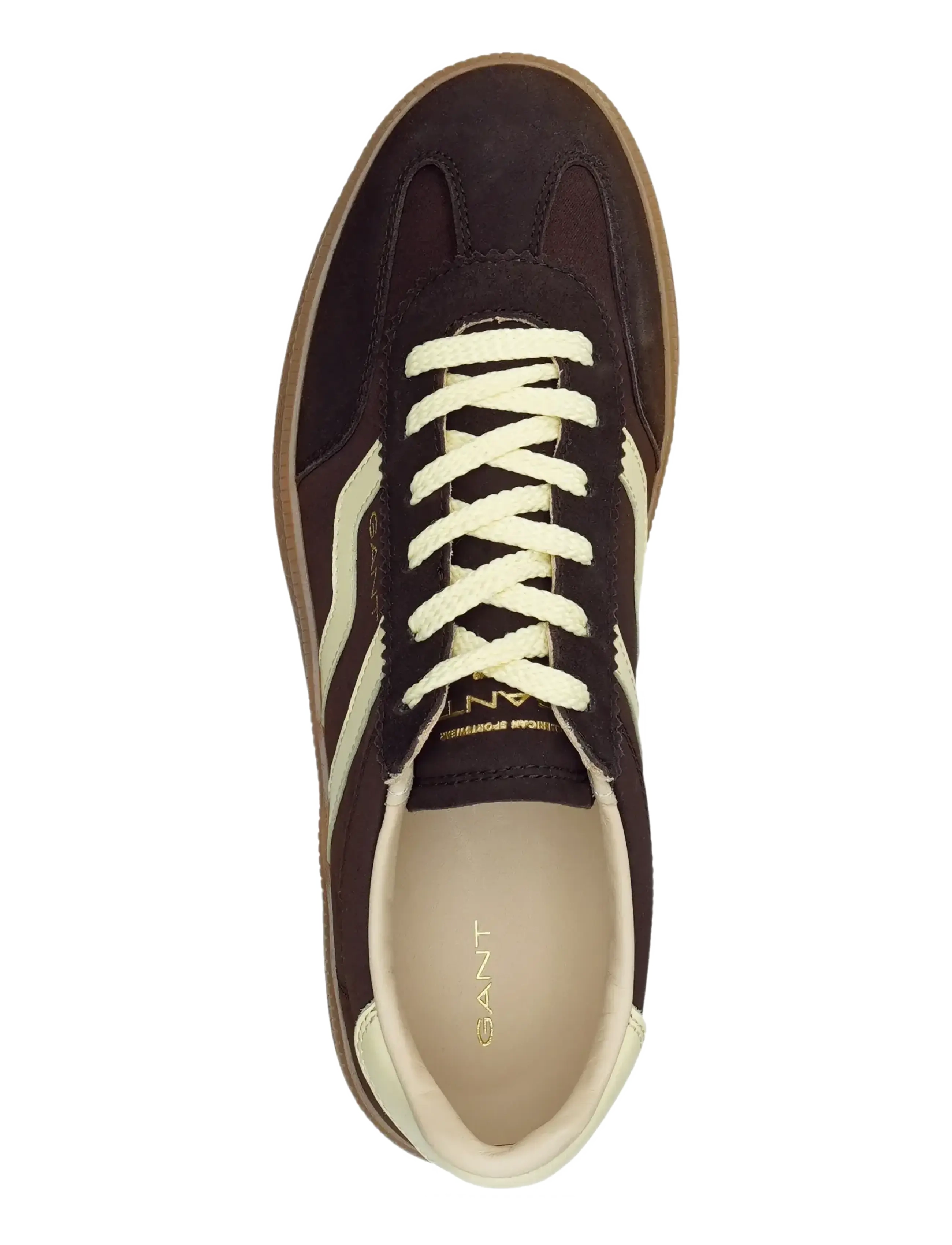 Gant - Cuzima Sneaker - låga sneakers - brown/vanilia - 1