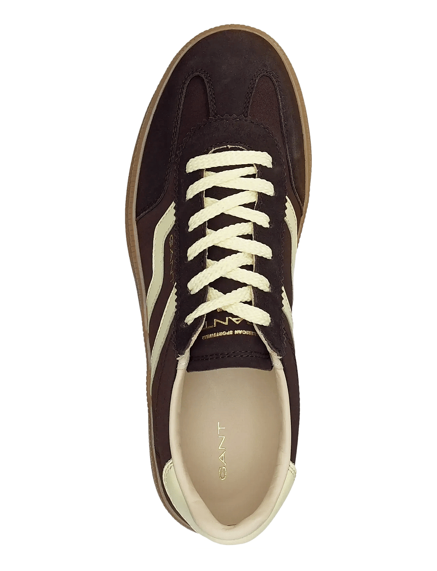 Gant - Cuzima Sneaker - låga sneakers - brown/vanilia - 1