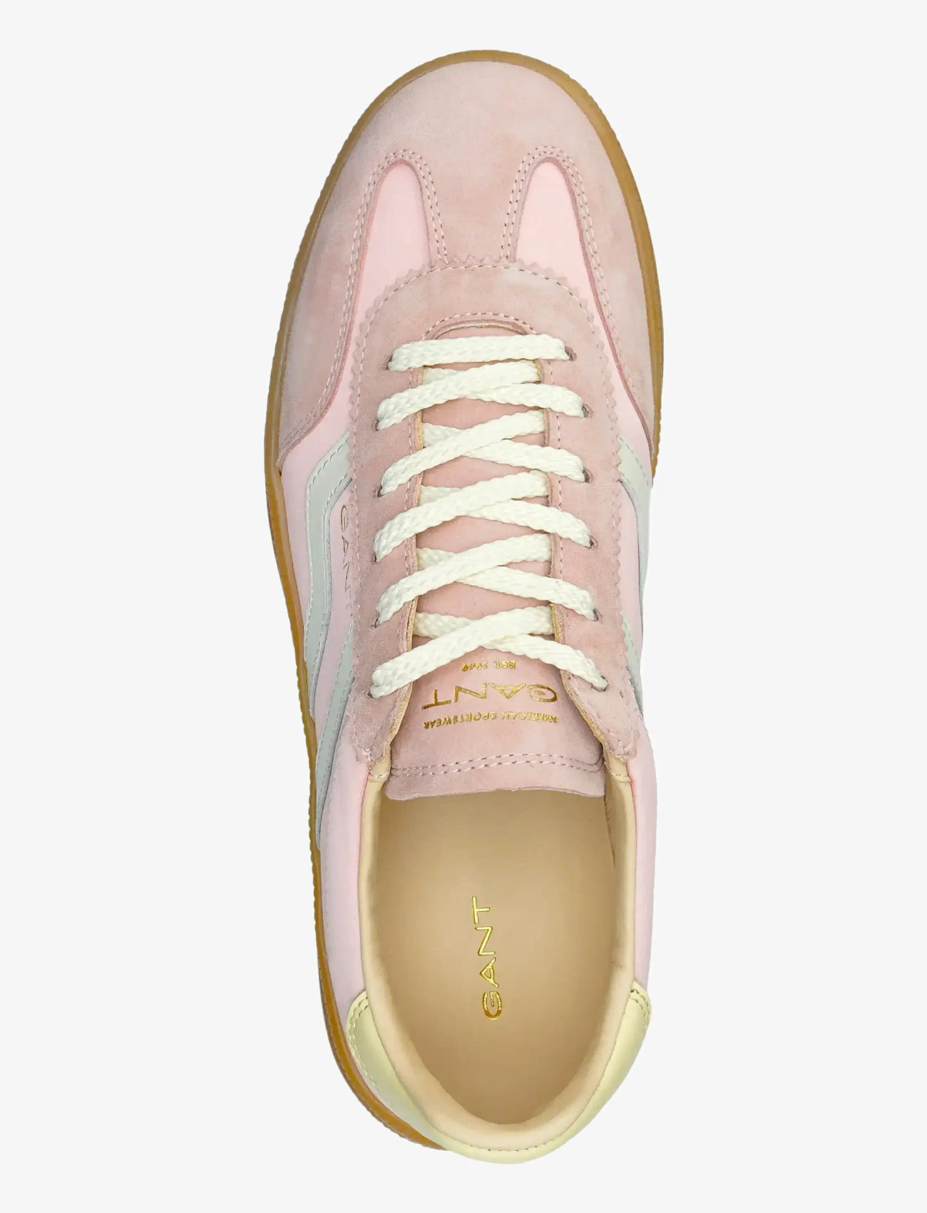 GANT - Cuzima Sneaker - lave sneakers - peach pink / vanilia - 1
