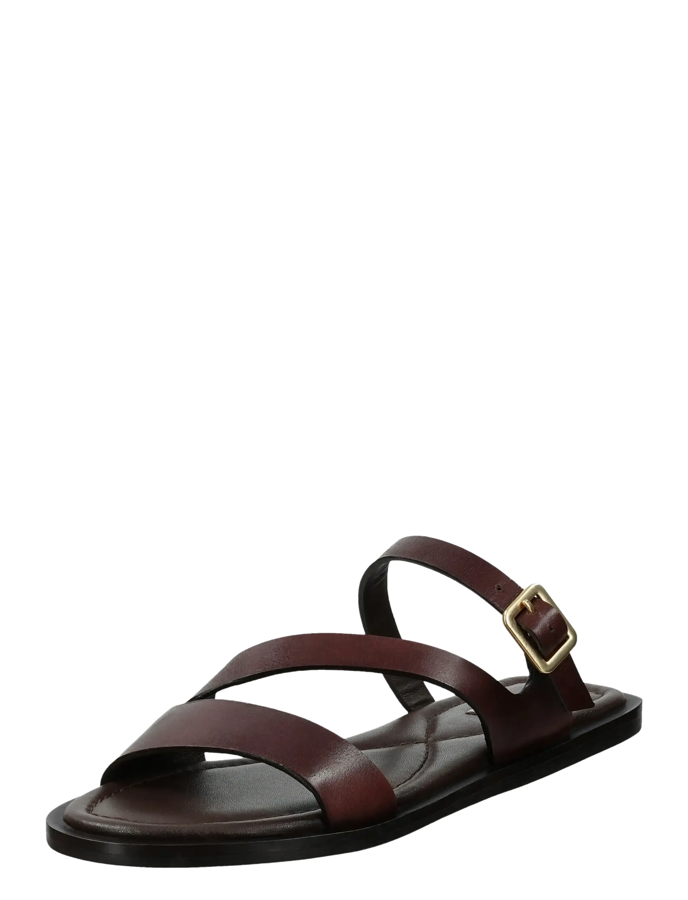 Gant Sunlaz Sandal - Flache Sandalen - DARK BROWN / brown
