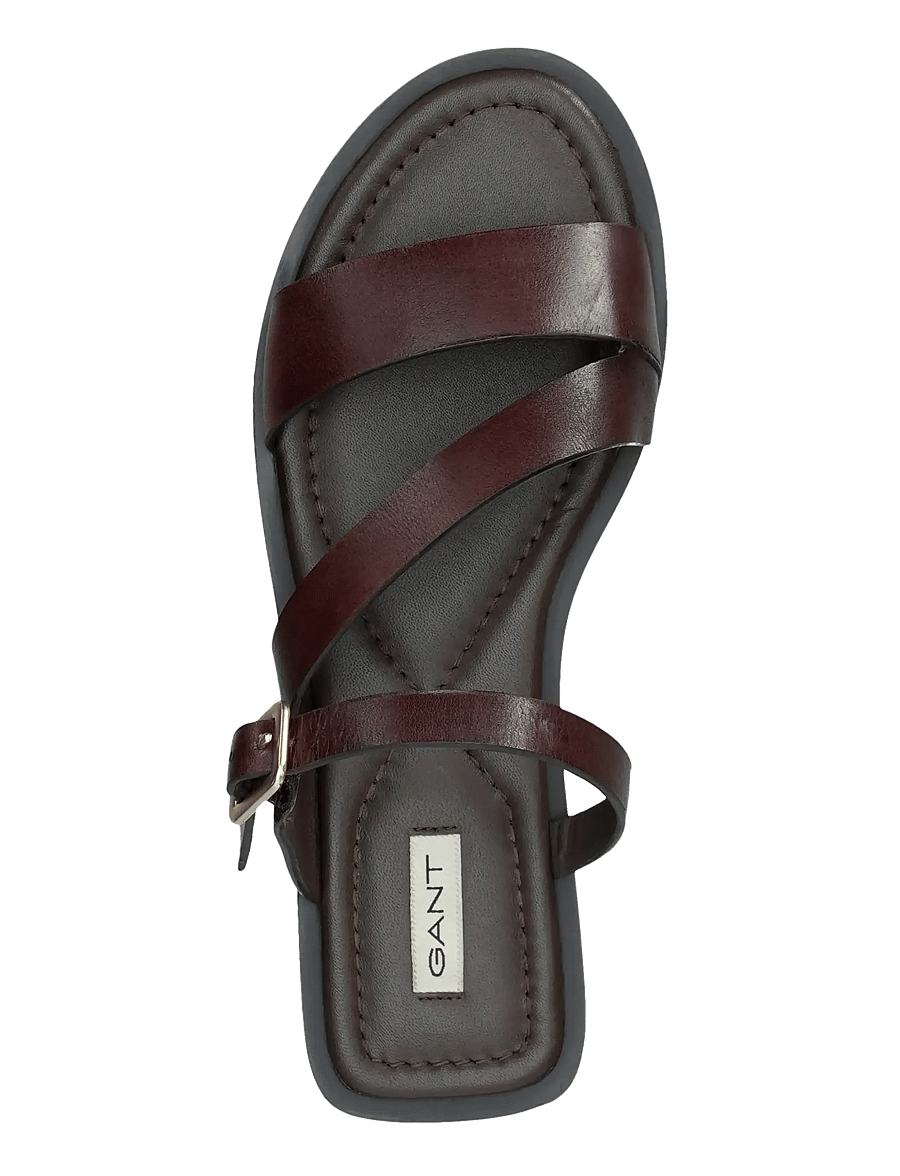 Gant - Sunlaz Sandal - flache sandalen - dark brown - 1