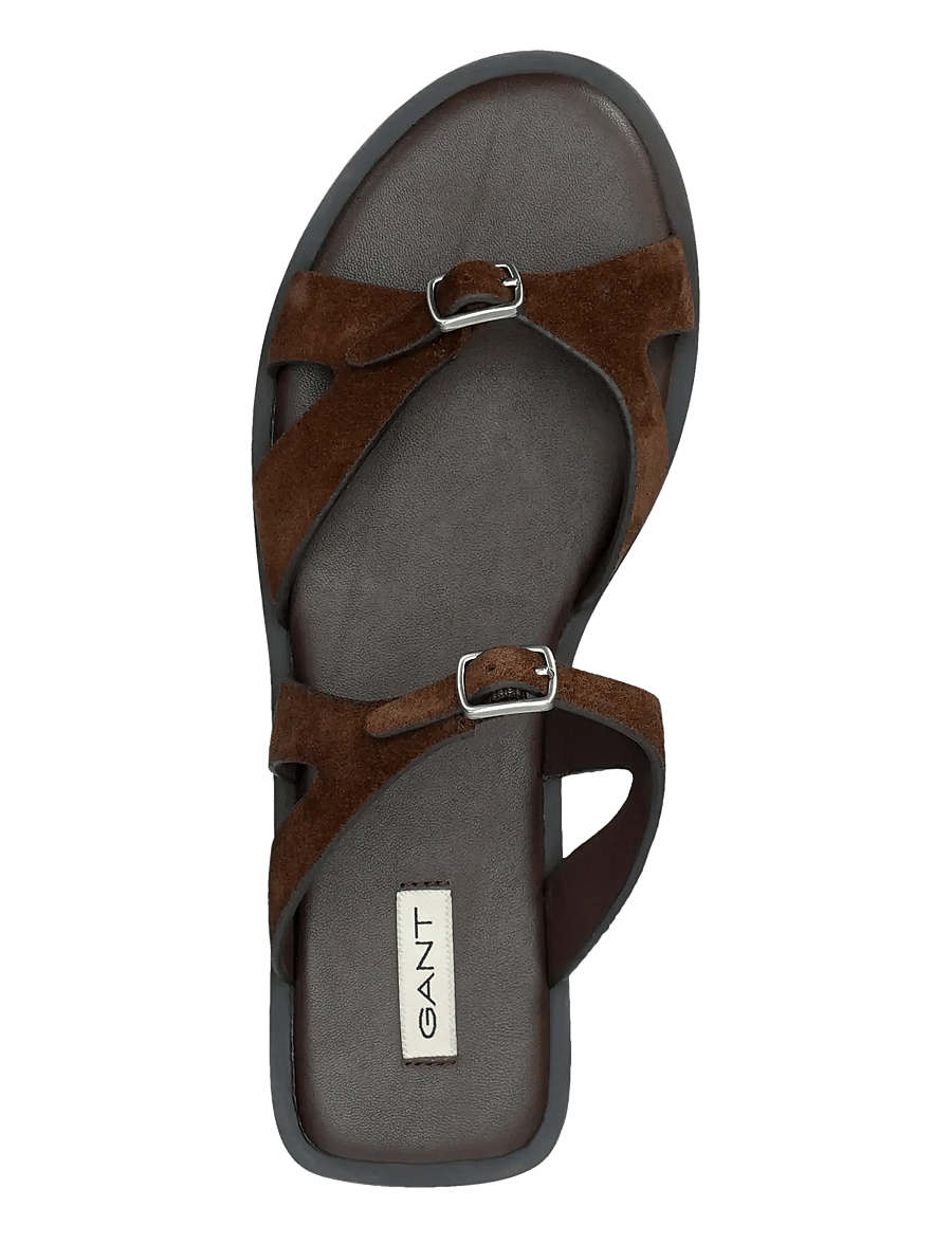 Gant - Sunlaz Sandal - flache sandalen - dark brown - 1