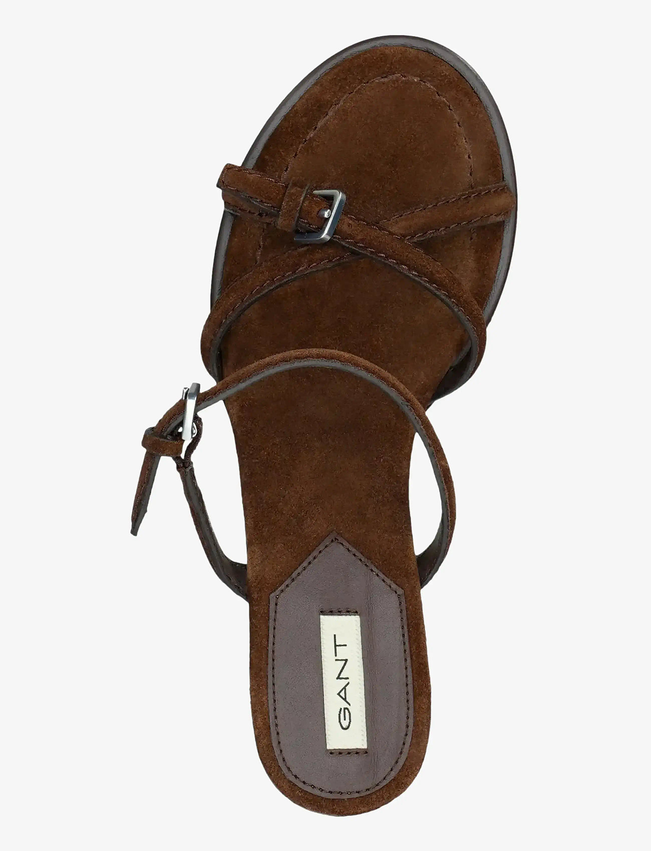 Gant - Talzy Sandal - sandaler med hæl - dark brown - 1