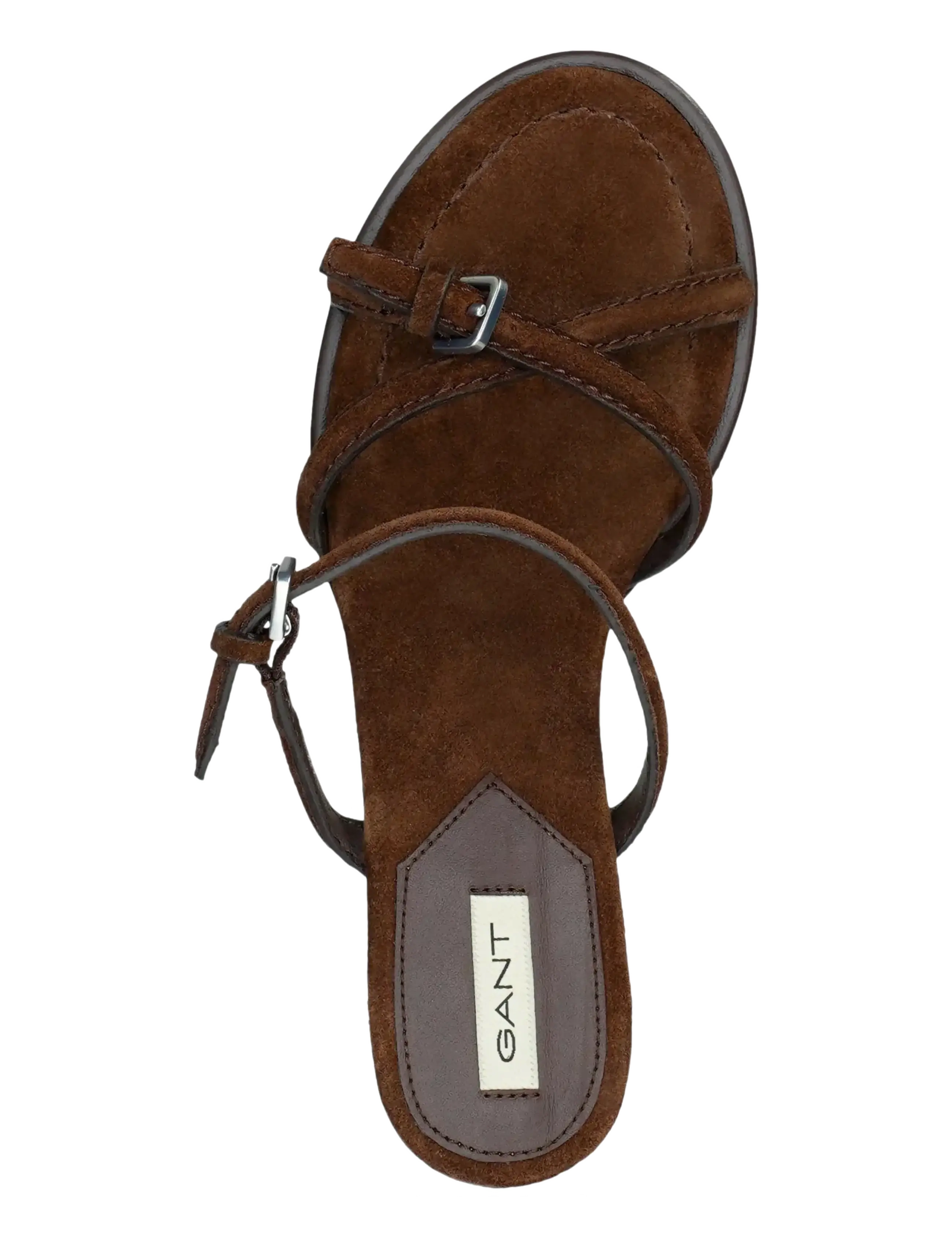 Gant - Talzy Sandal - sandaler med hæl - dark brown - 1