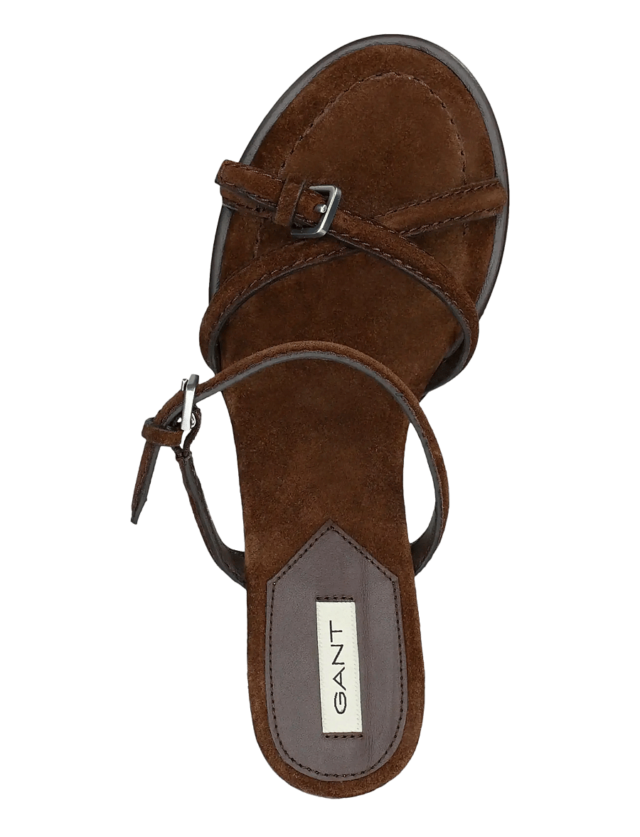 Gant - Talzy Sandal - heeled sandals - dark brown - 1