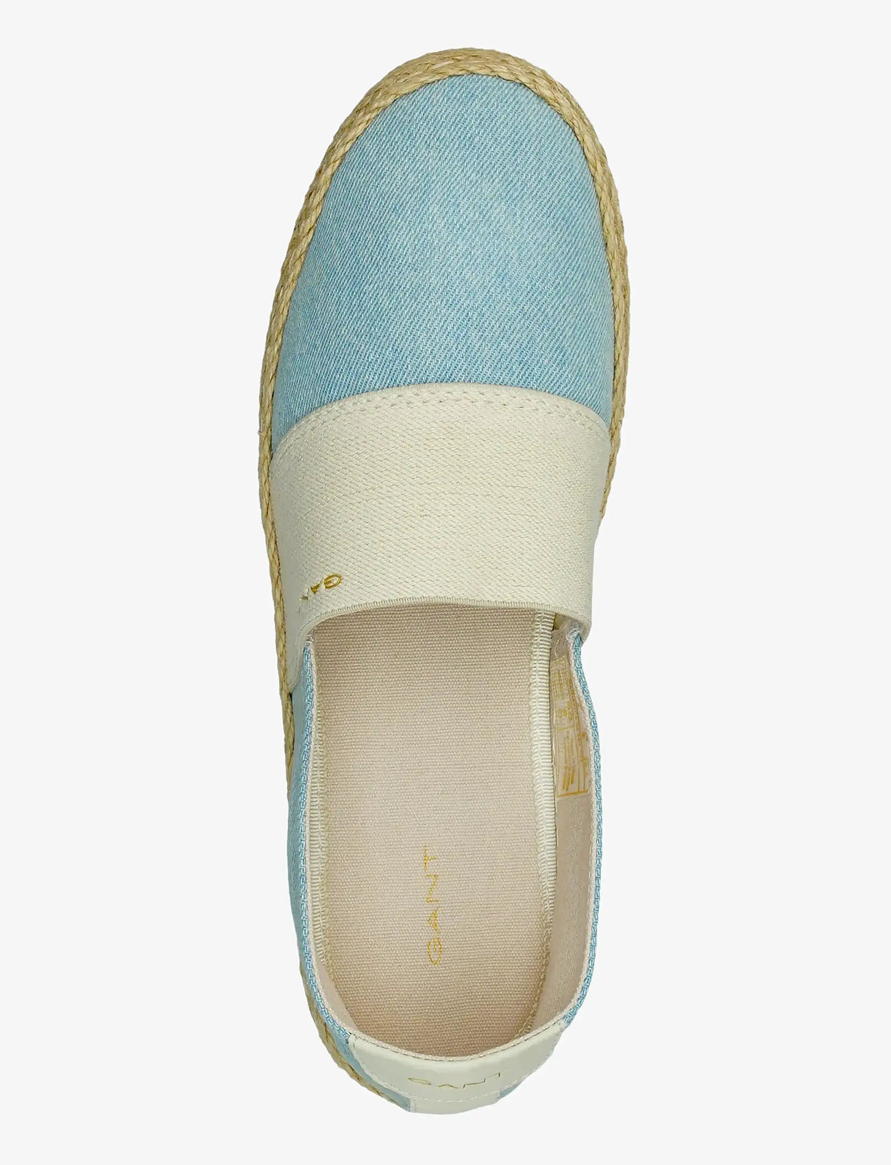 Gant - Raffiaville Espadrille - espadrillos - light blue/cream - 1