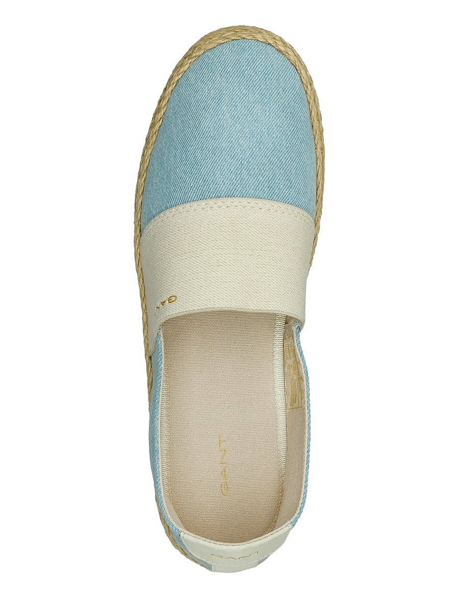 Gant - Raffiaville Espadrille - modetrends - light blue/cream - 1