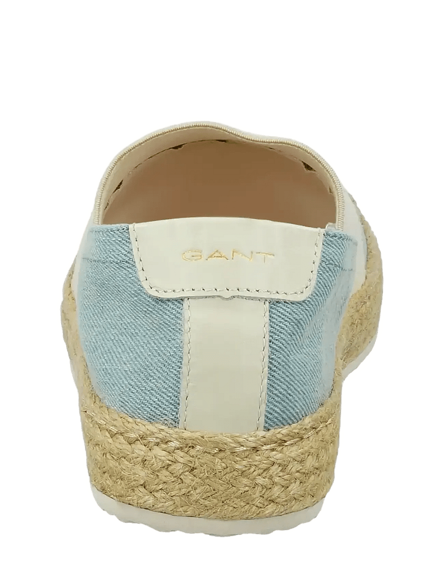 Gant - Raffiaville Espadrille - modetrends - light blue/cream - 4