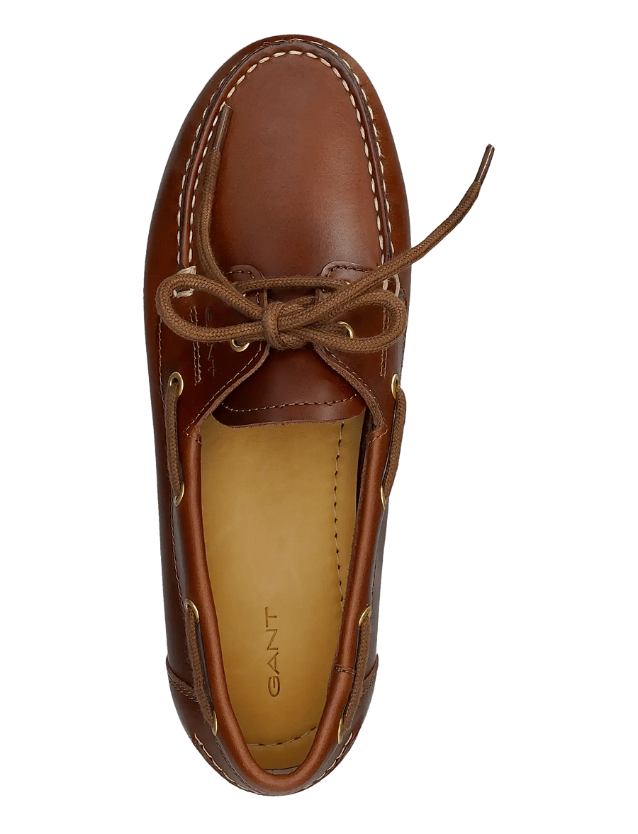 Gant - Seabaya Loafer - bootsschuhe - cognac - 1