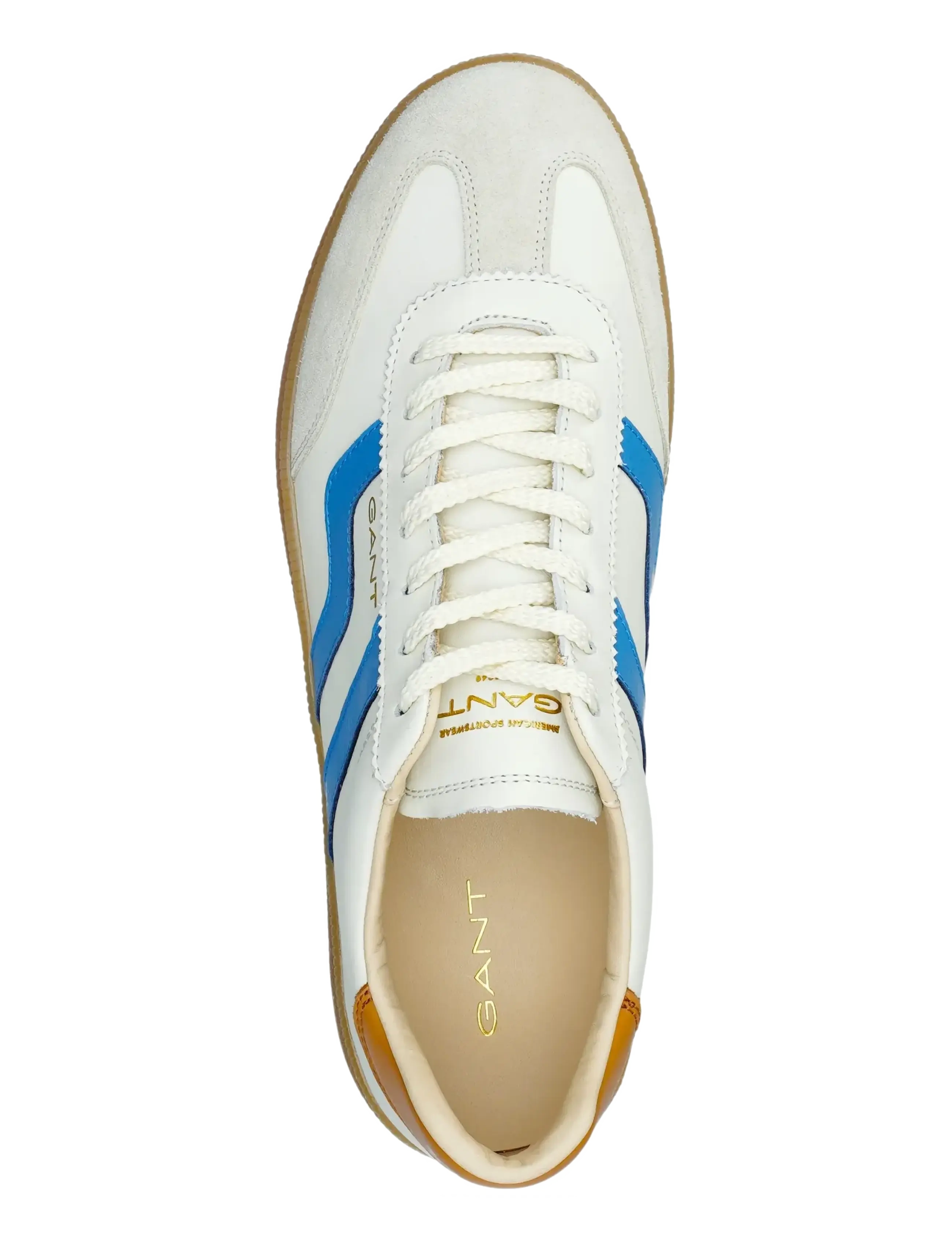 Gant - Cuzmo Sneaker - lave sneakers - off white/blue - 1