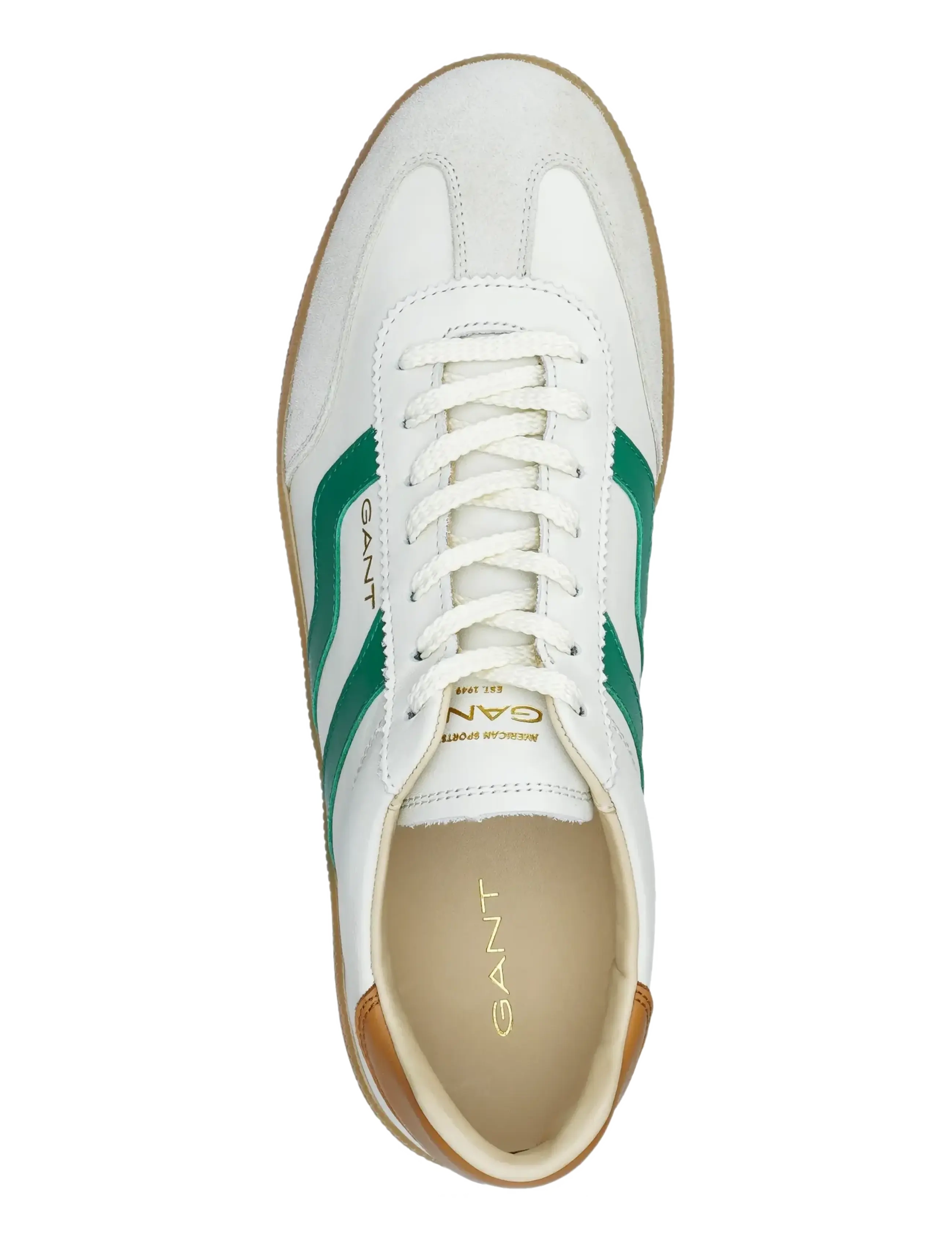 Gant - Cuzmo Sneaker - low tops - off white/green - 1