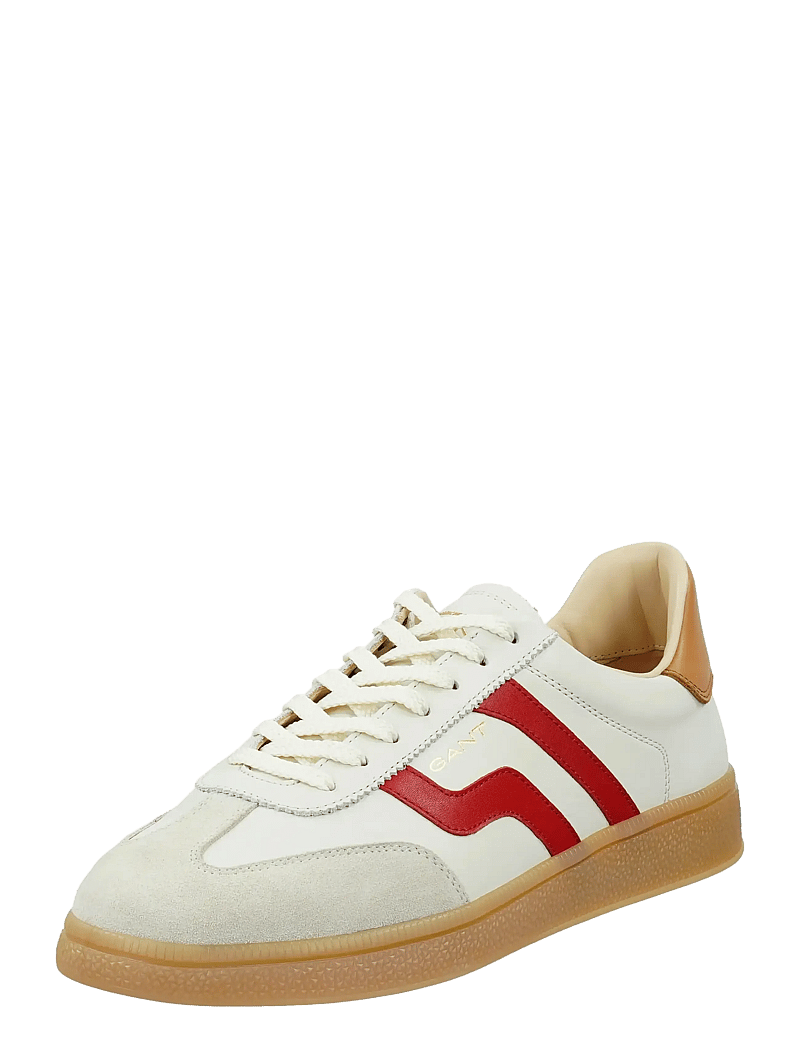 Gant - Cuzmo Sneaker - låga sneakers - off white/red - 0