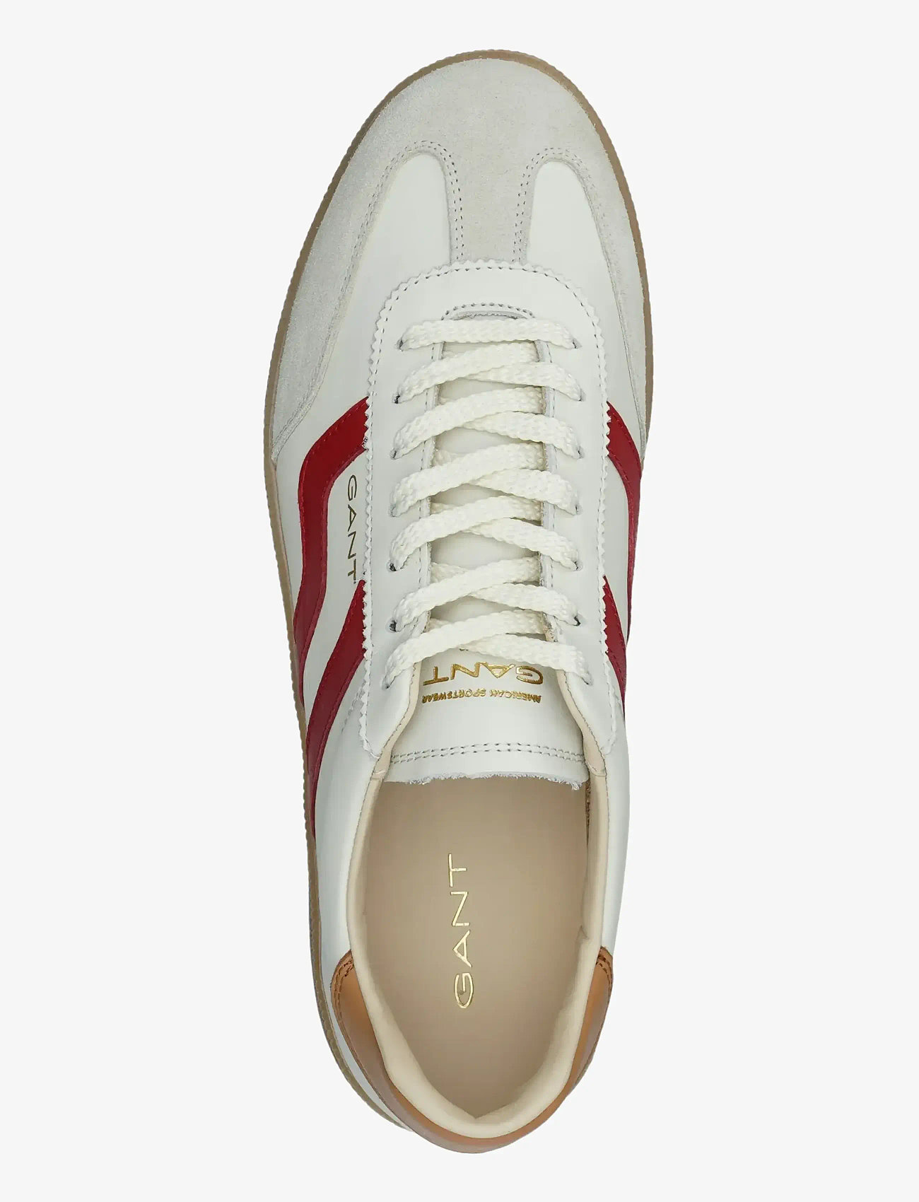 Gant - Cuzmo Sneaker - lave sneakers - off white/red - 1