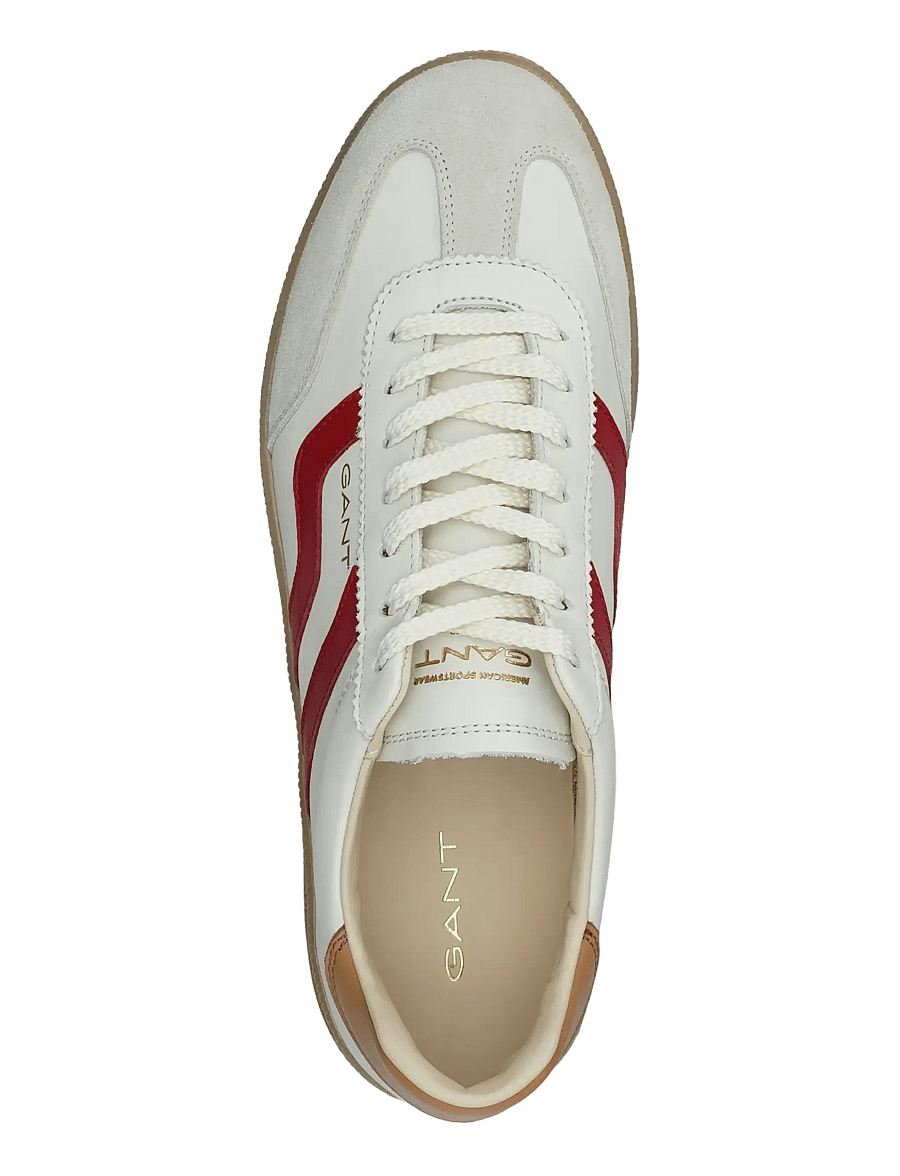 Gant - Cuzmo Sneaker - lave sneakers - off white/red - 1