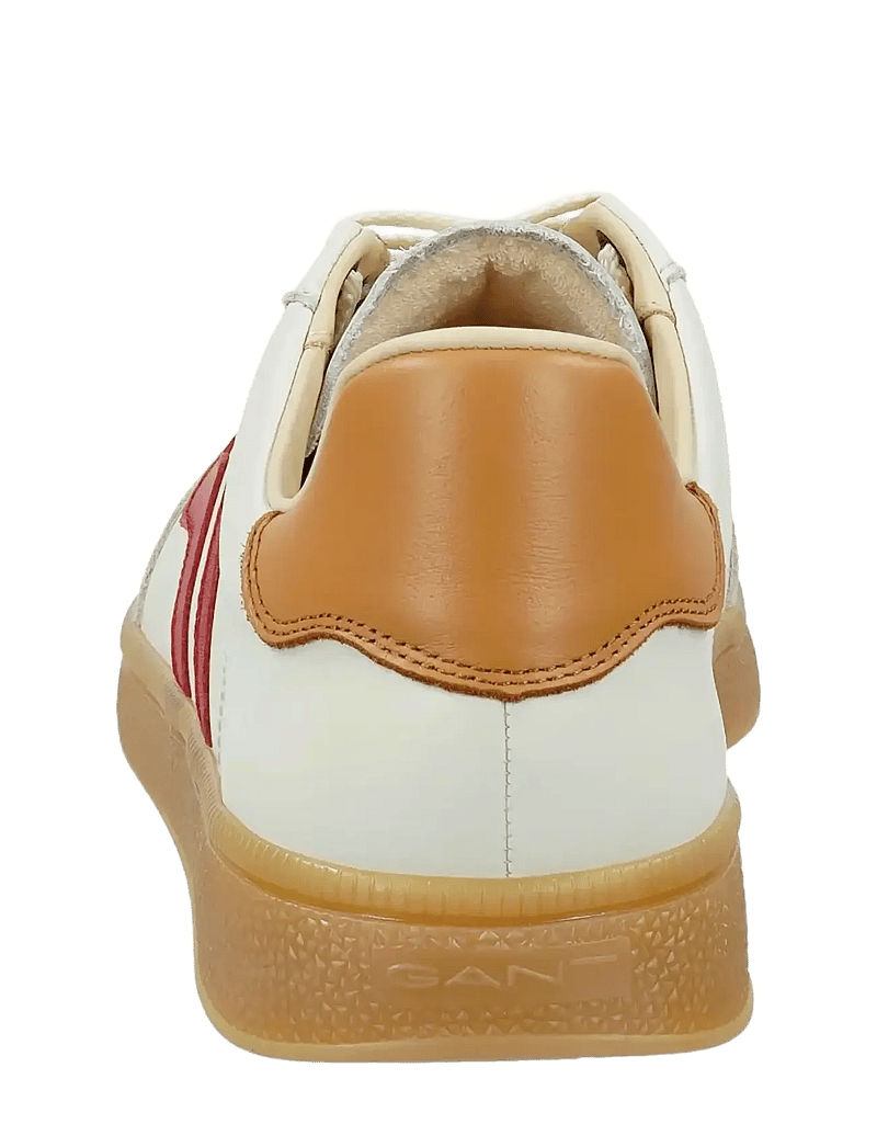 Gant - Cuzmo Sneaker - låga sneakers - off white/red - 4