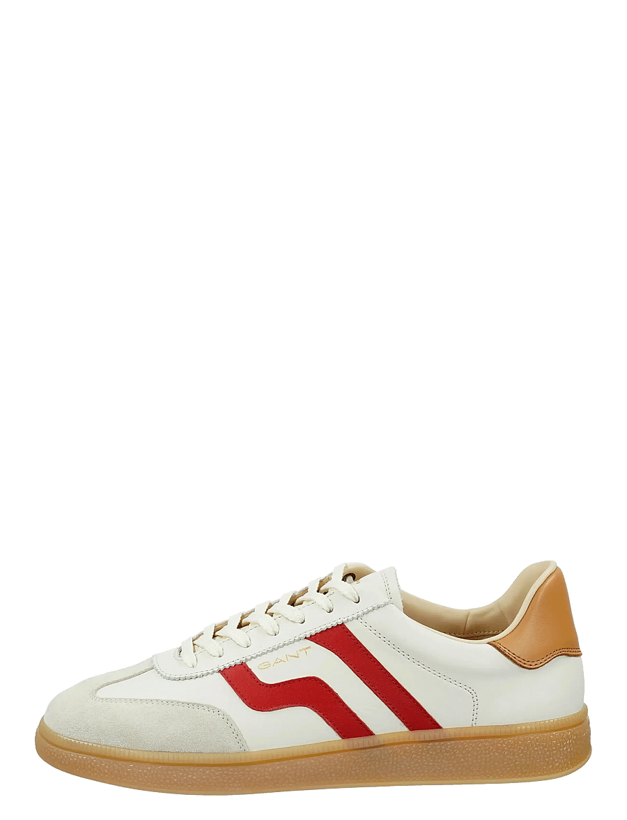 Gant - Cuzmo Sneaker - lave sneakers - off white/red - 5