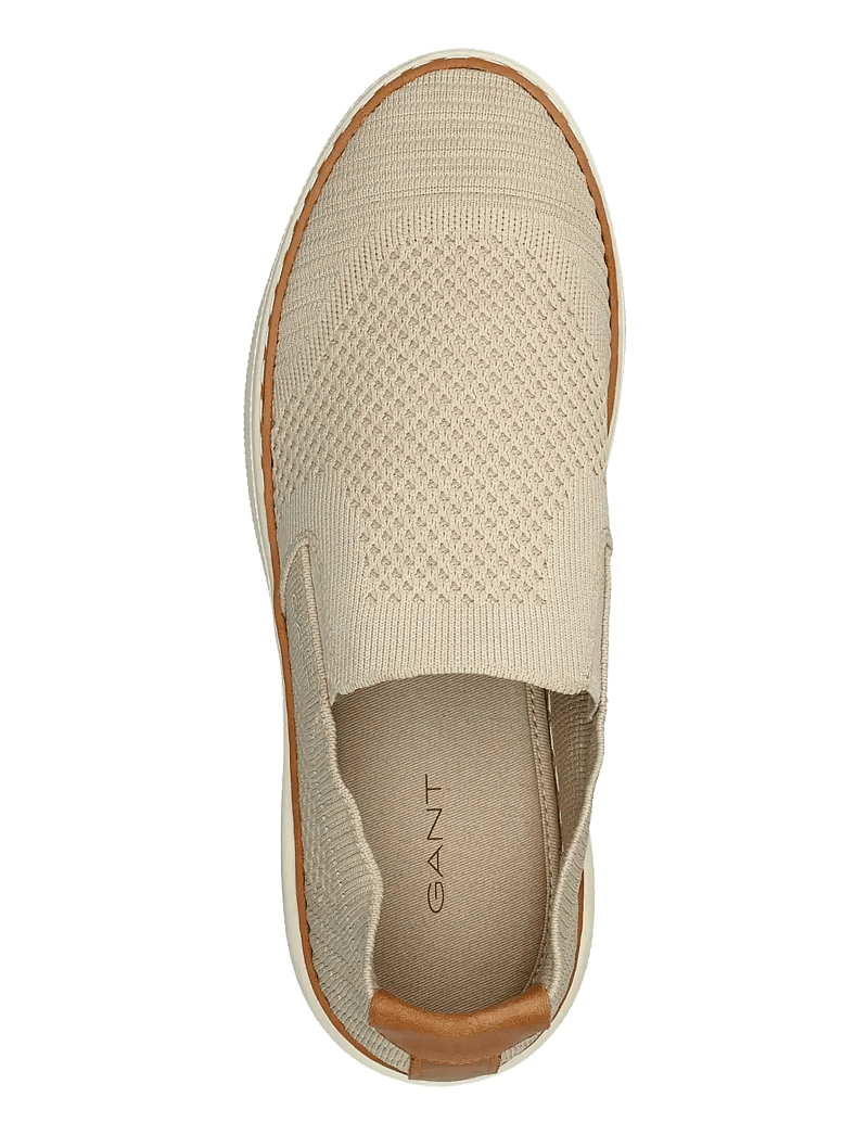 GANT - San Prep Lightweight Sneaker - slip-on sneakers - taupe - 1