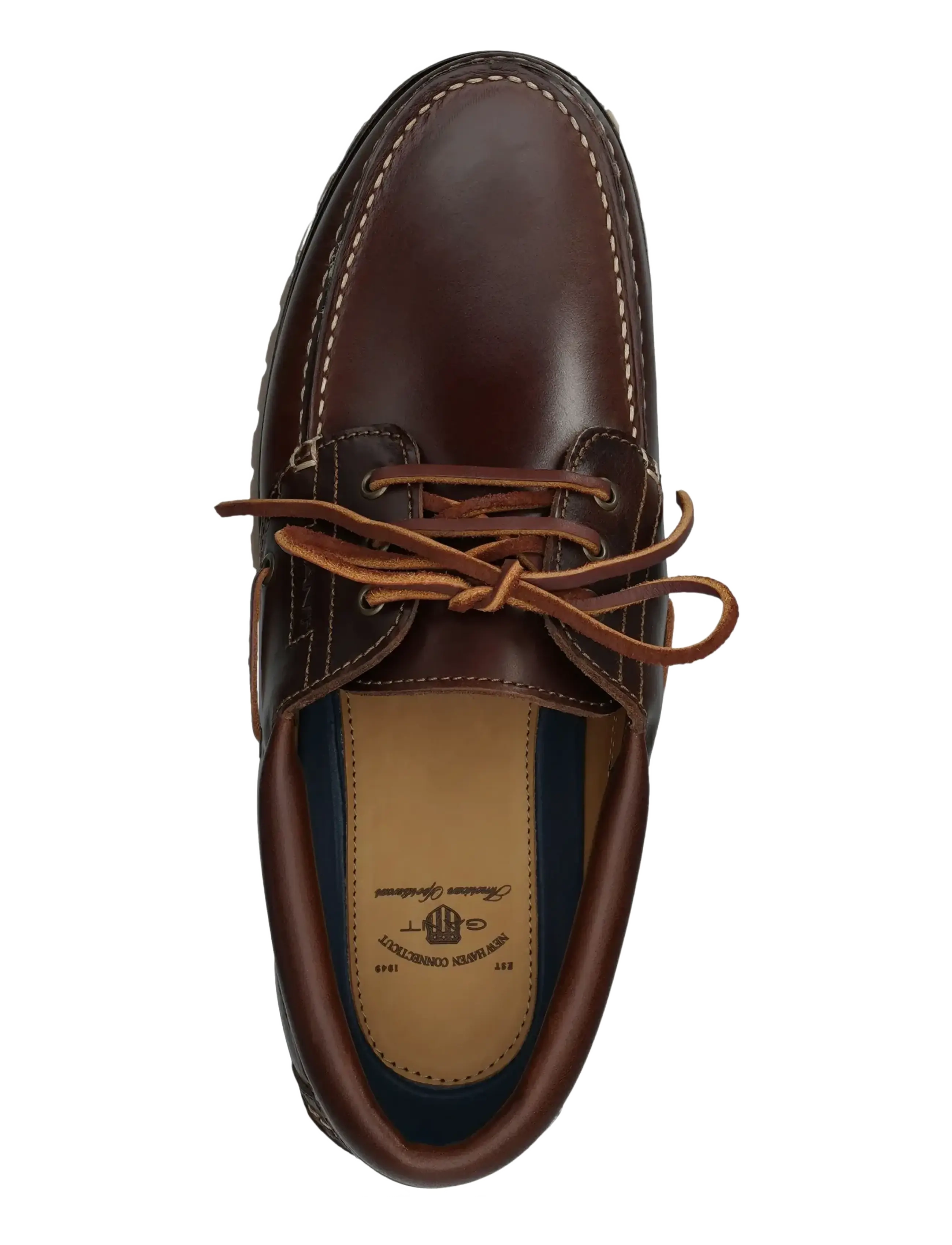 Gant - Tratton Low Lace Shoe - män - brown - 1