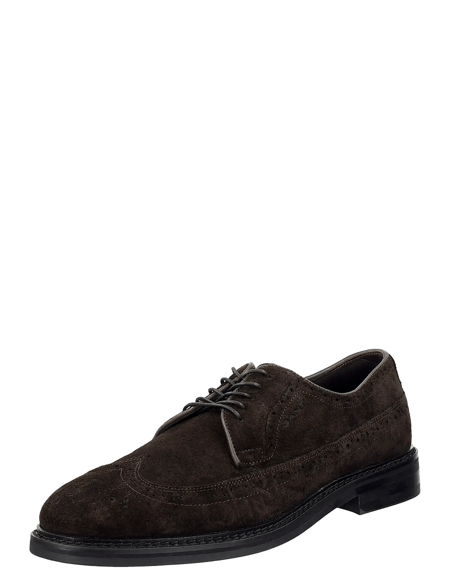 Gant - Bidford Low Lace Shoe - derby-schuhe - dark brown - 0