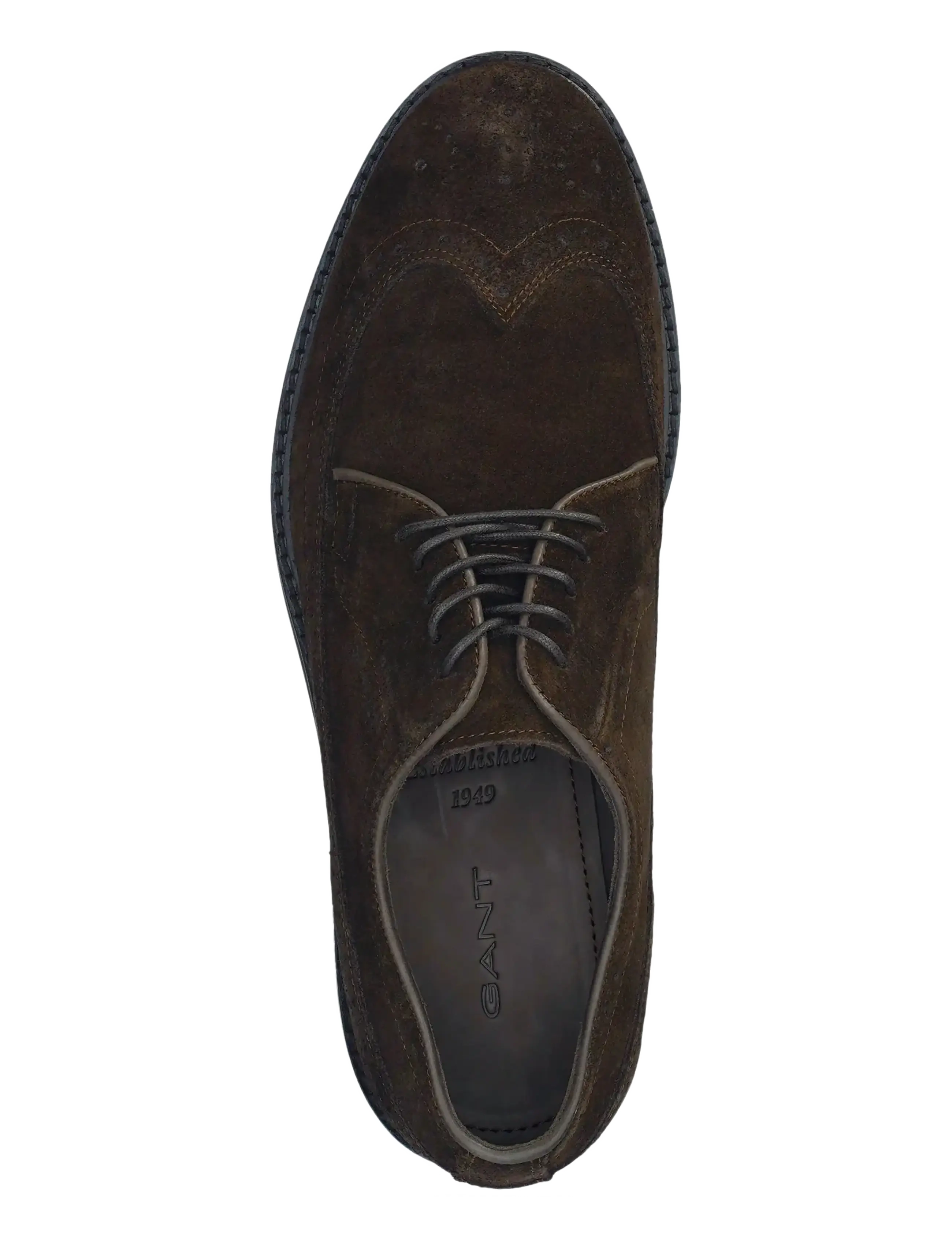 Gant - Bidford Low Lace Shoe - derbyskor - dark brown - 1