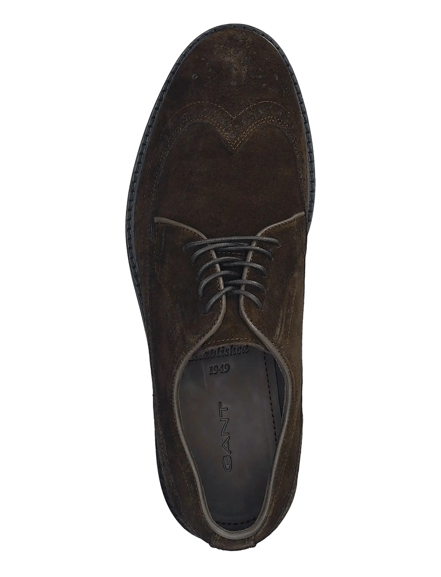 Gant - Bidford Low Lace Shoe - derby-schuhe - dark brown - 1