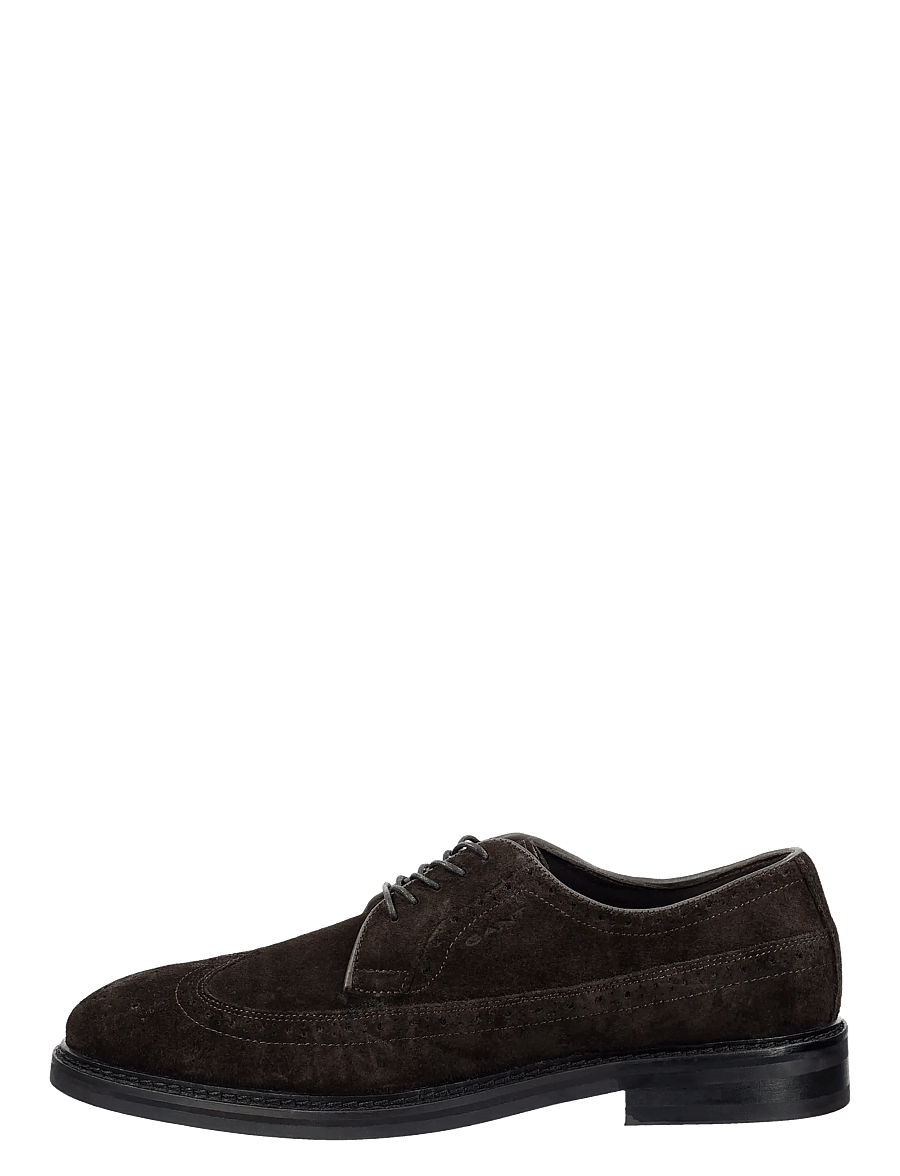 Gant - Bidford Low Lace Shoe - derby-schuhe - dark brown - 5