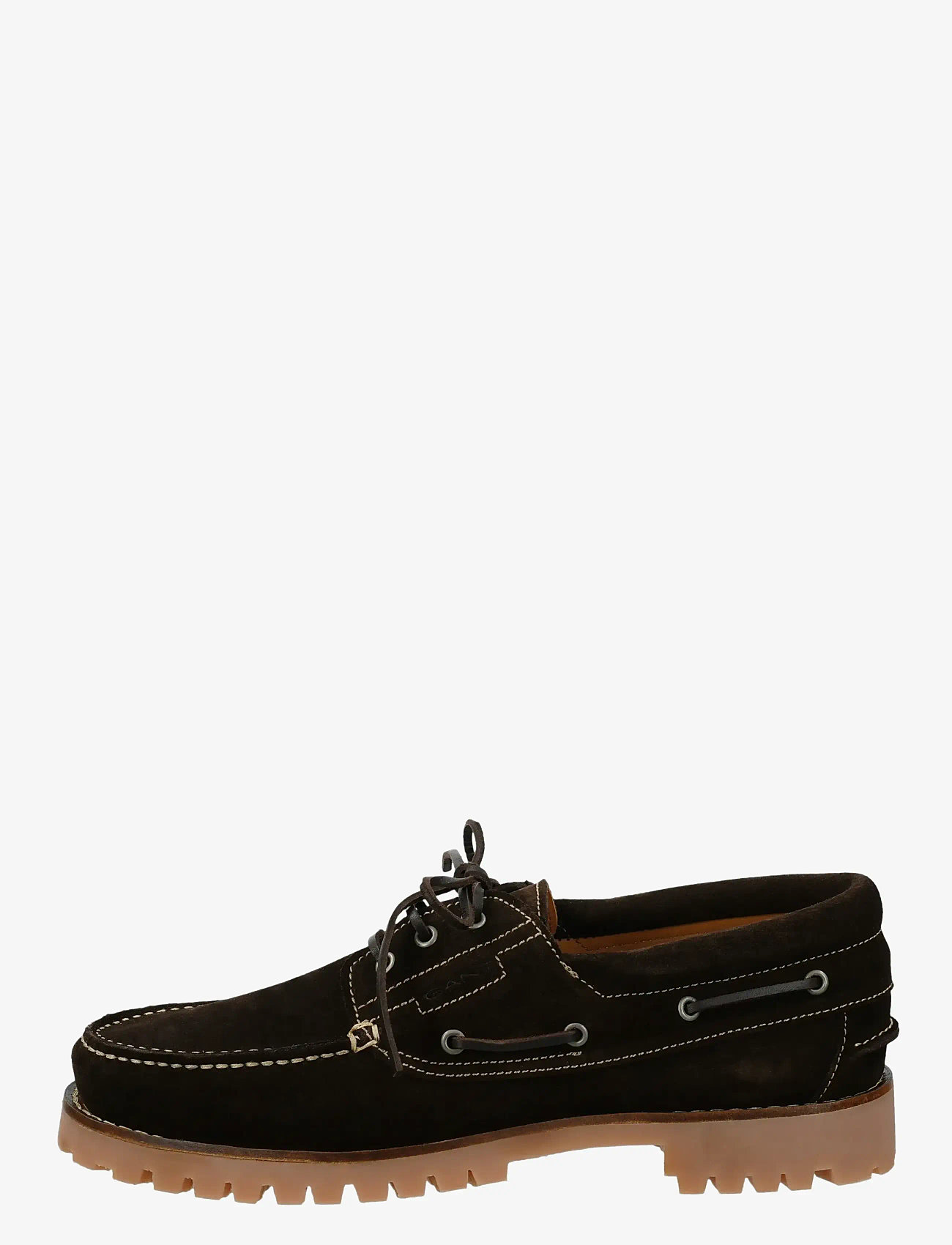 Gant - Tratton Low Lace Shoe - mężczyźni - dark brown - 5