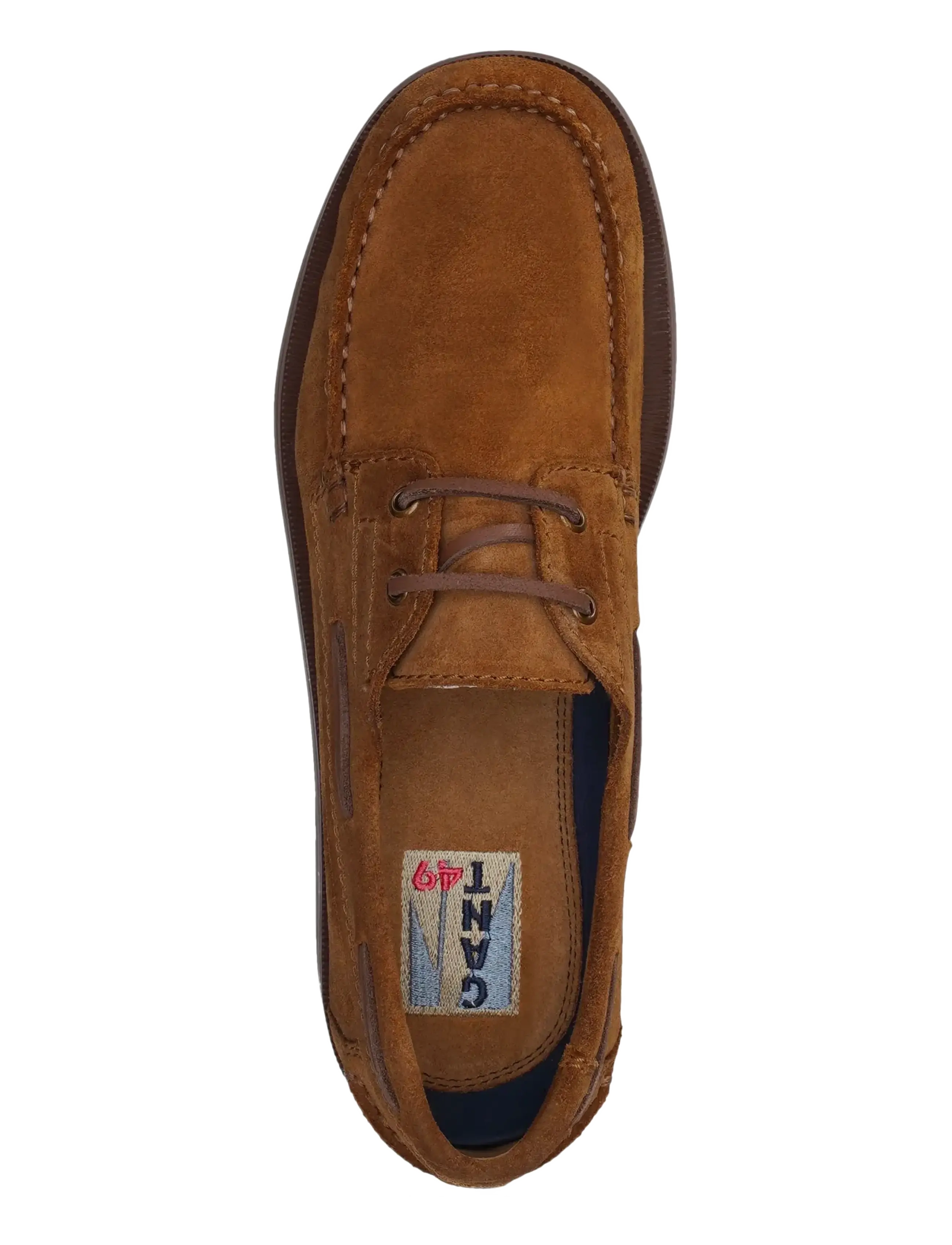 Gant - Yardport Low Lace Shoe - nach anlass kaufen - cognac - 1