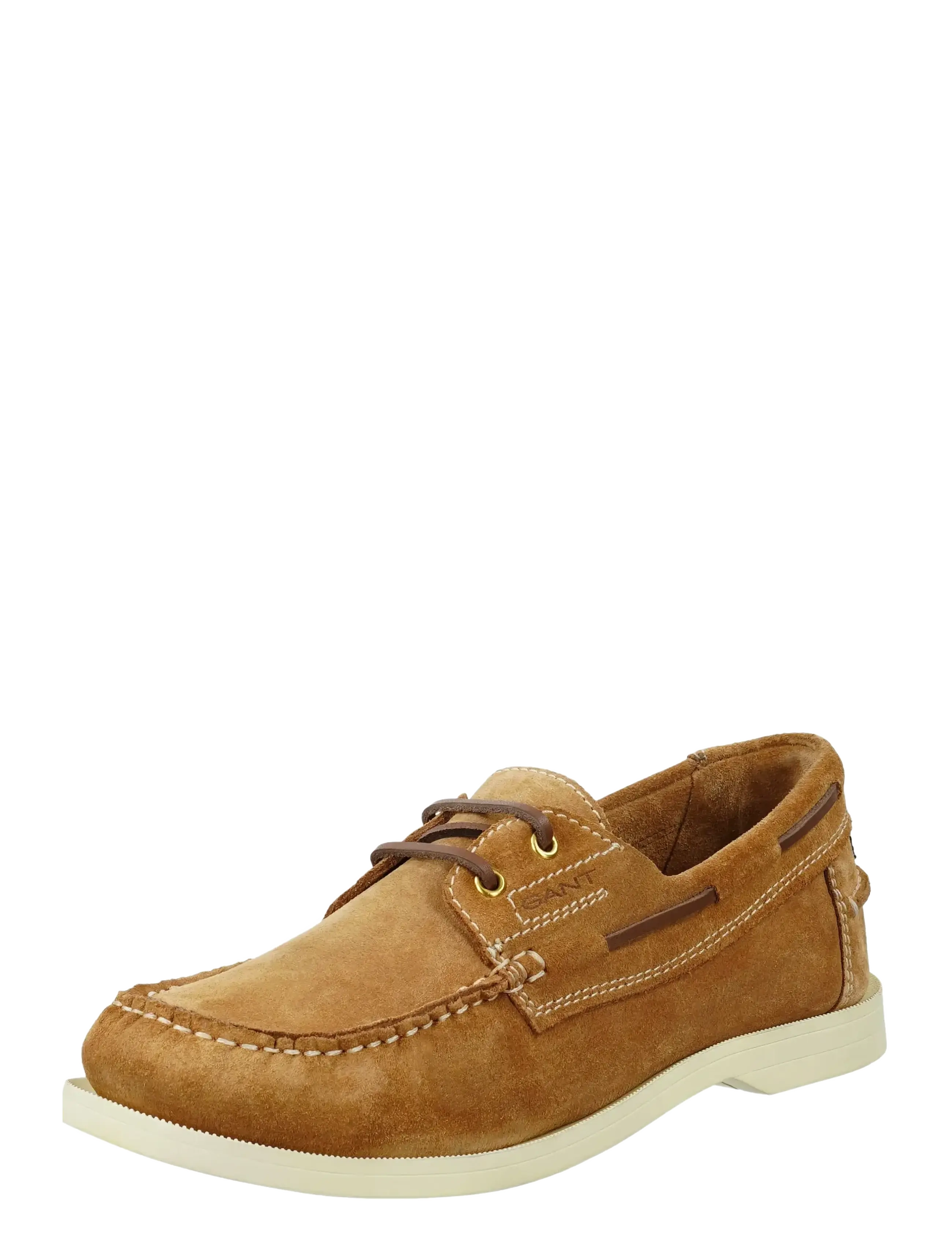 Gant Yardport Low Lace Shoe, Mænd, Bådsko, Beige, Str: 42