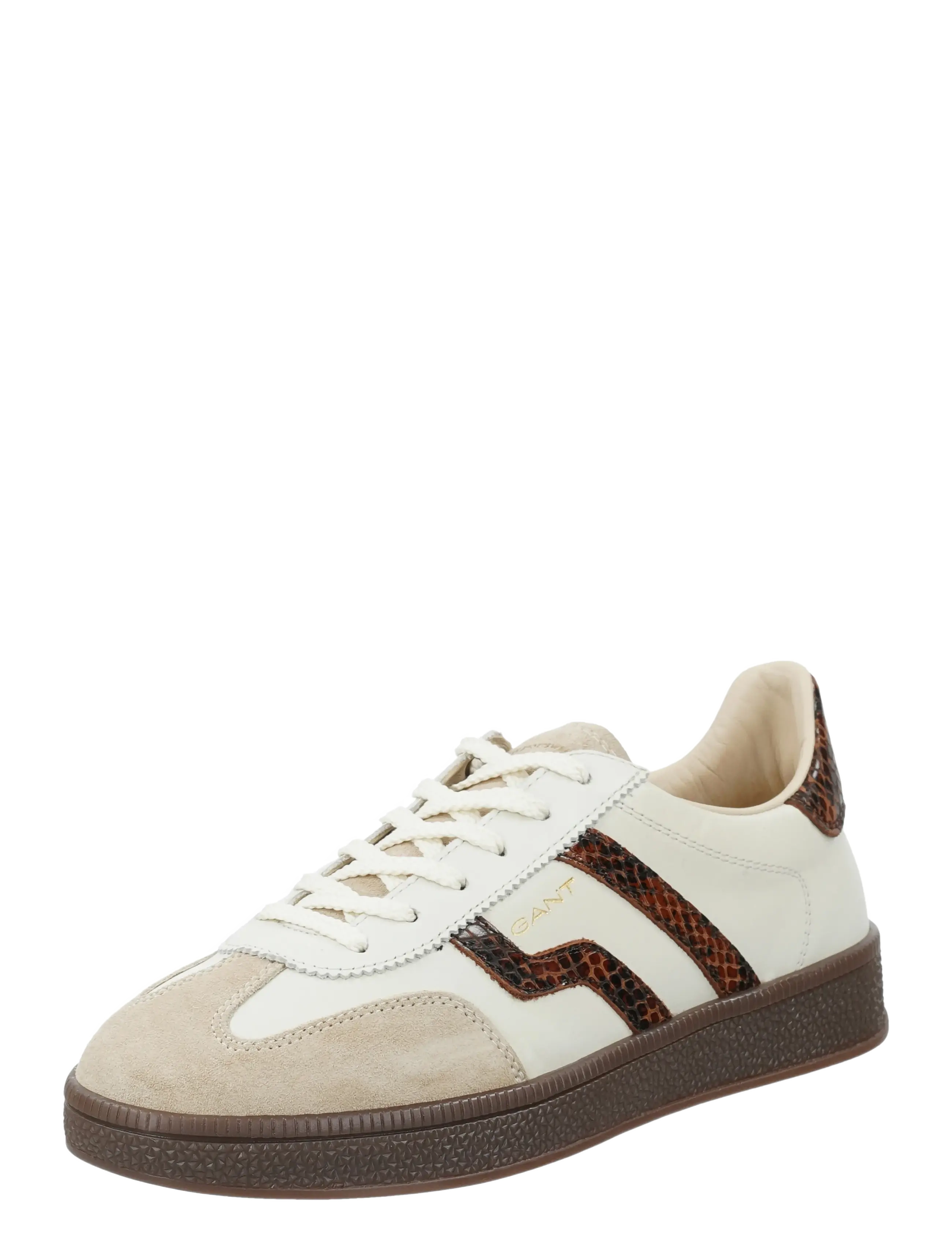 Gant Cuzima Sneaker - Skor - OFF WHITE/BROWN / cream