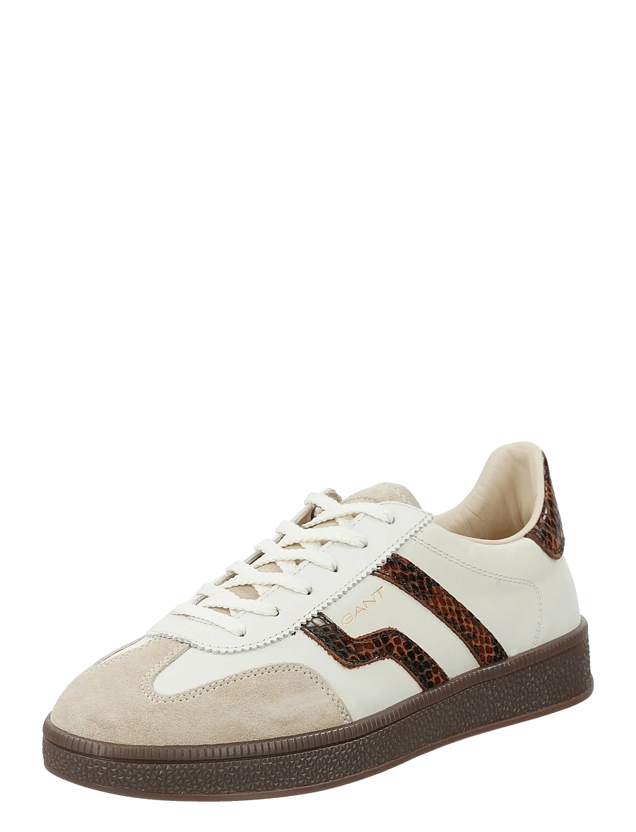 Gant - Cuzima Sneaker - niedrige sneaker - off white/brown - 0