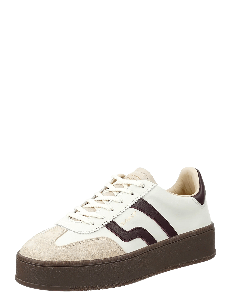 Gant - Cuzmani Sneaker - lave sneakers - off white/port wine - 0
