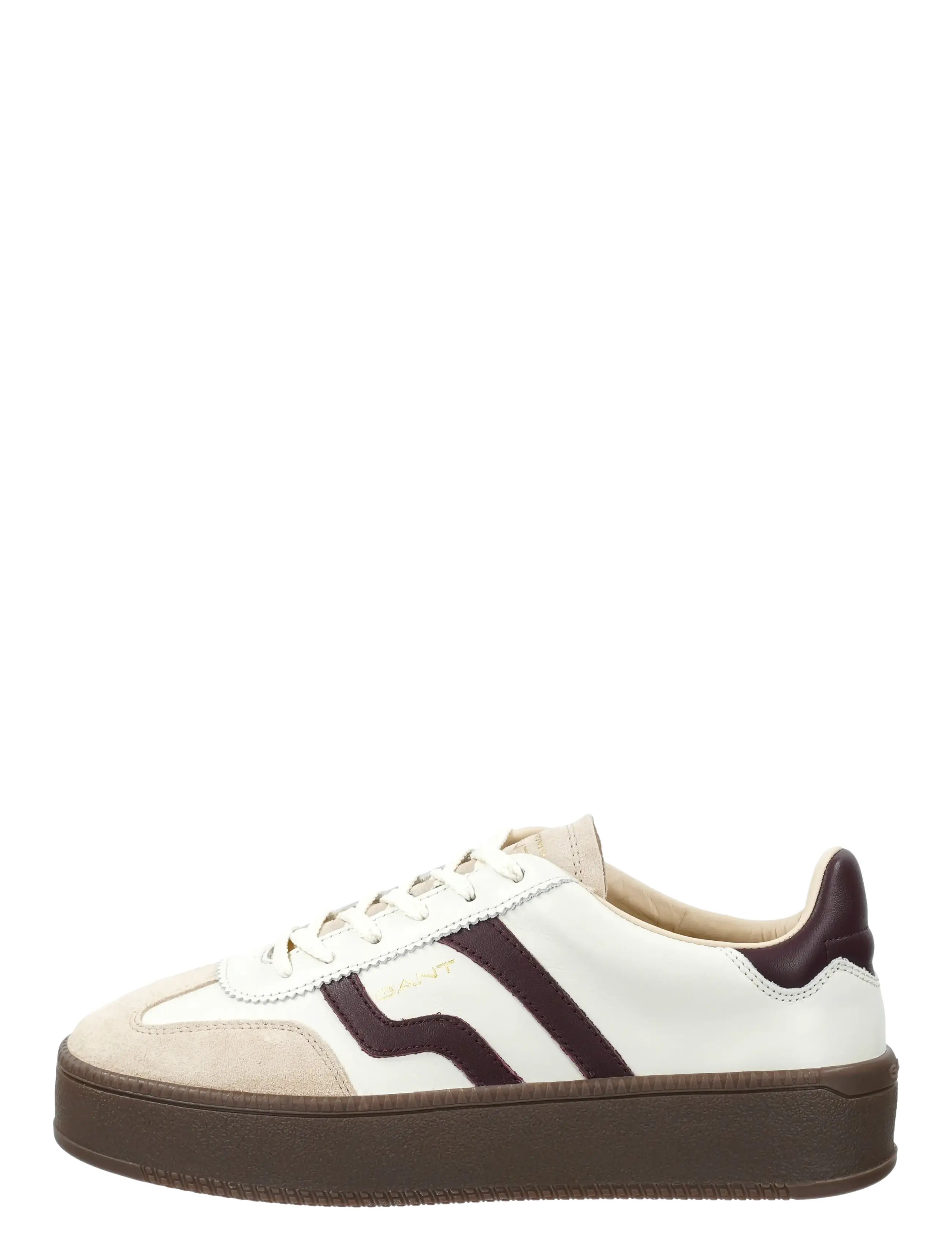 Gant - Cuzmani Sneaker - lave sneakers - off white/port wine - 1