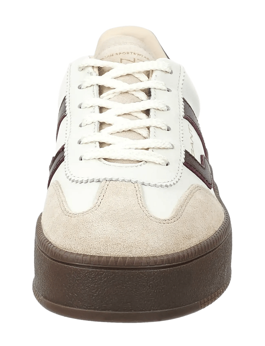 Gant - Cuzmani Sneaker - lave sneakers - off white/port wine - 3
